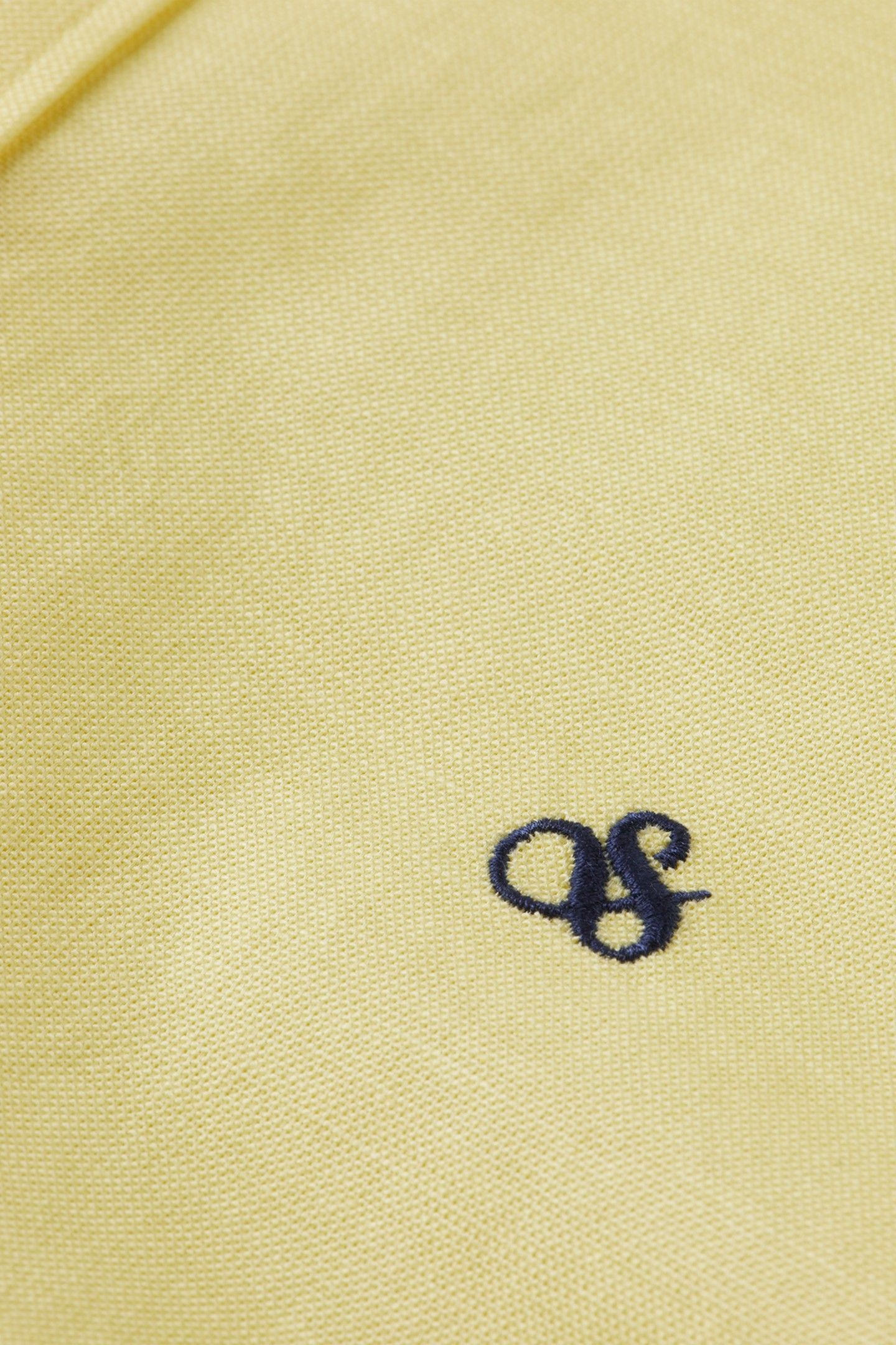 SEASONAL CORE - REGULAR FIT SOLID OXFORD SHIRT SORBET YELLOW 3