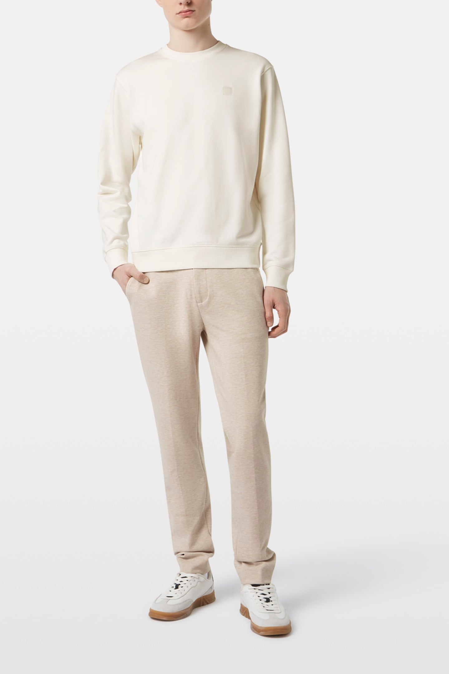 SEASONAL CORE - REGULAR FIT LOGO SWEATSHIRT SWAN 2