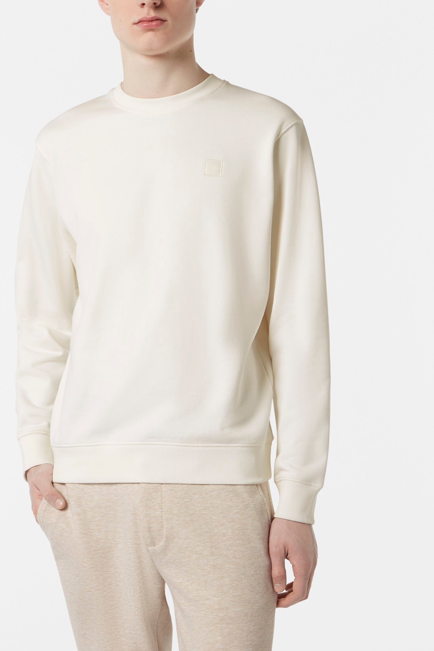 SEASONAL CORE - REGULAR FIT LOGO SWEATSHIRT SWAN 1