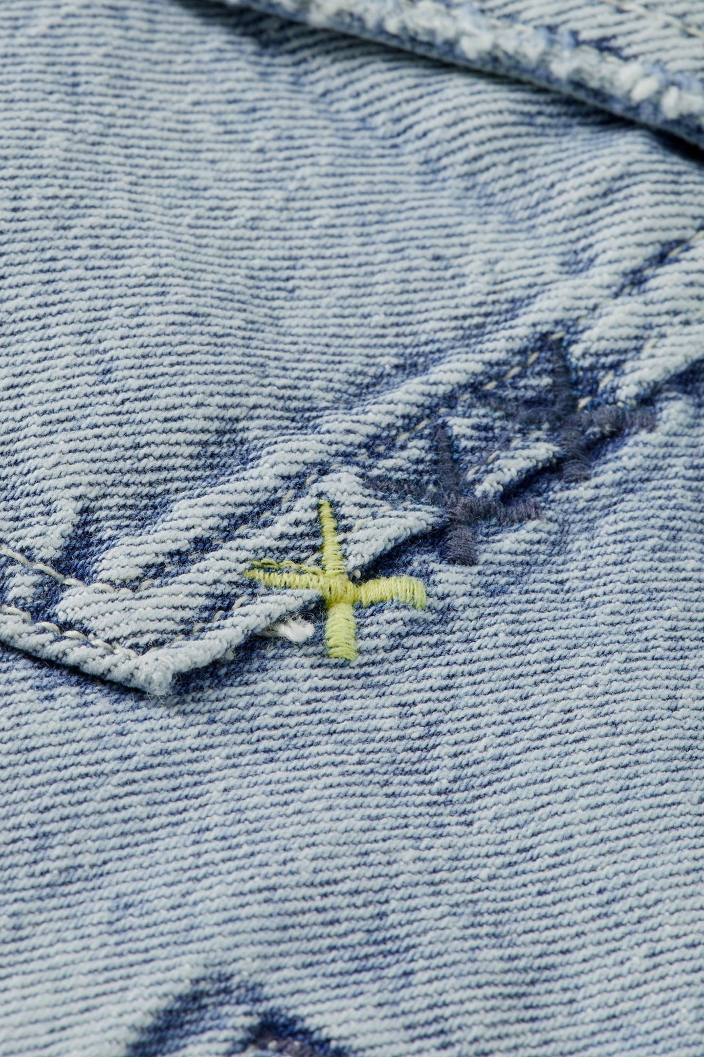 REGULAR FIT DENIM JACKET — BLUE STORY 3