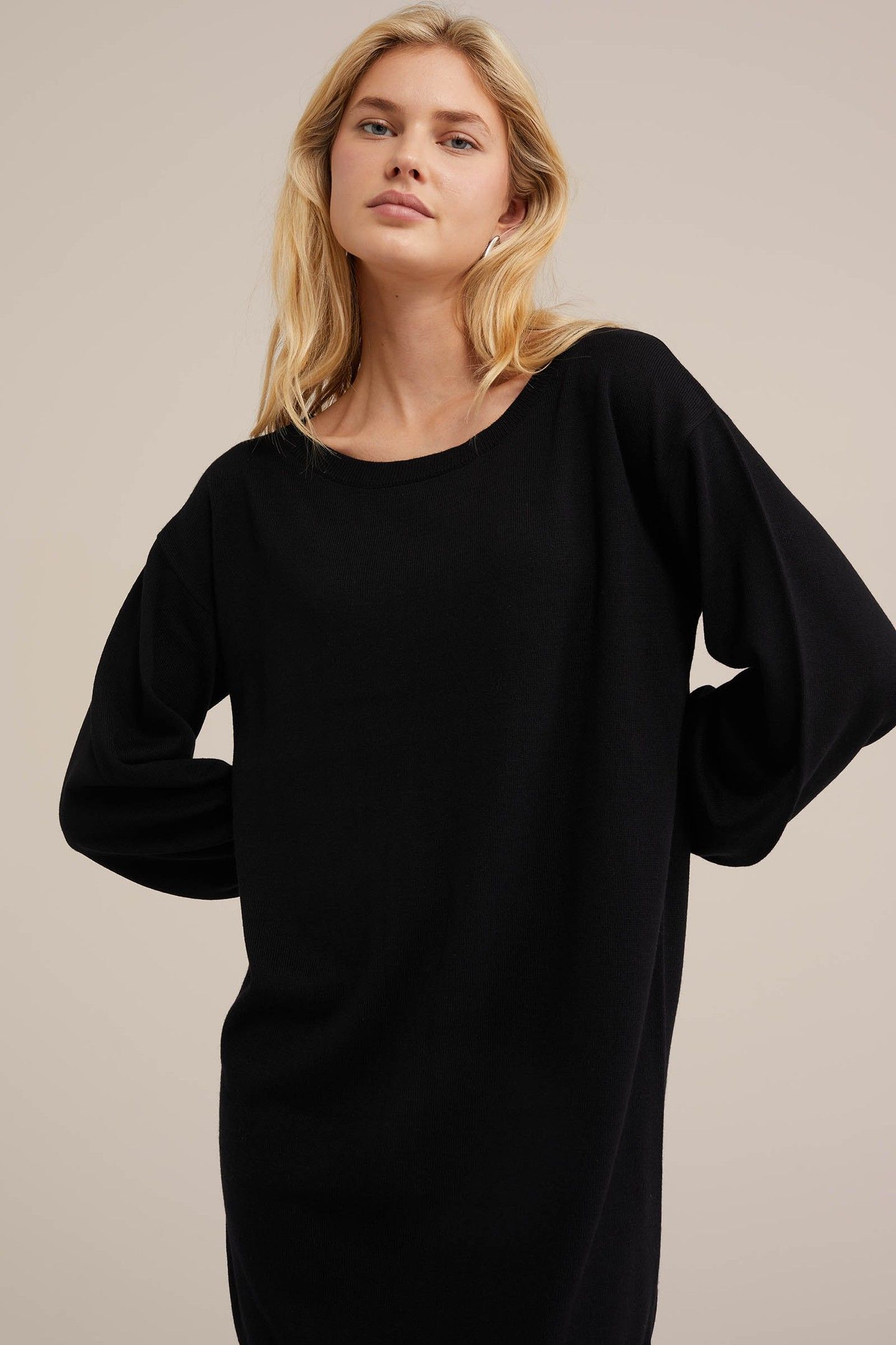 DRESS MIDI BLACK 3