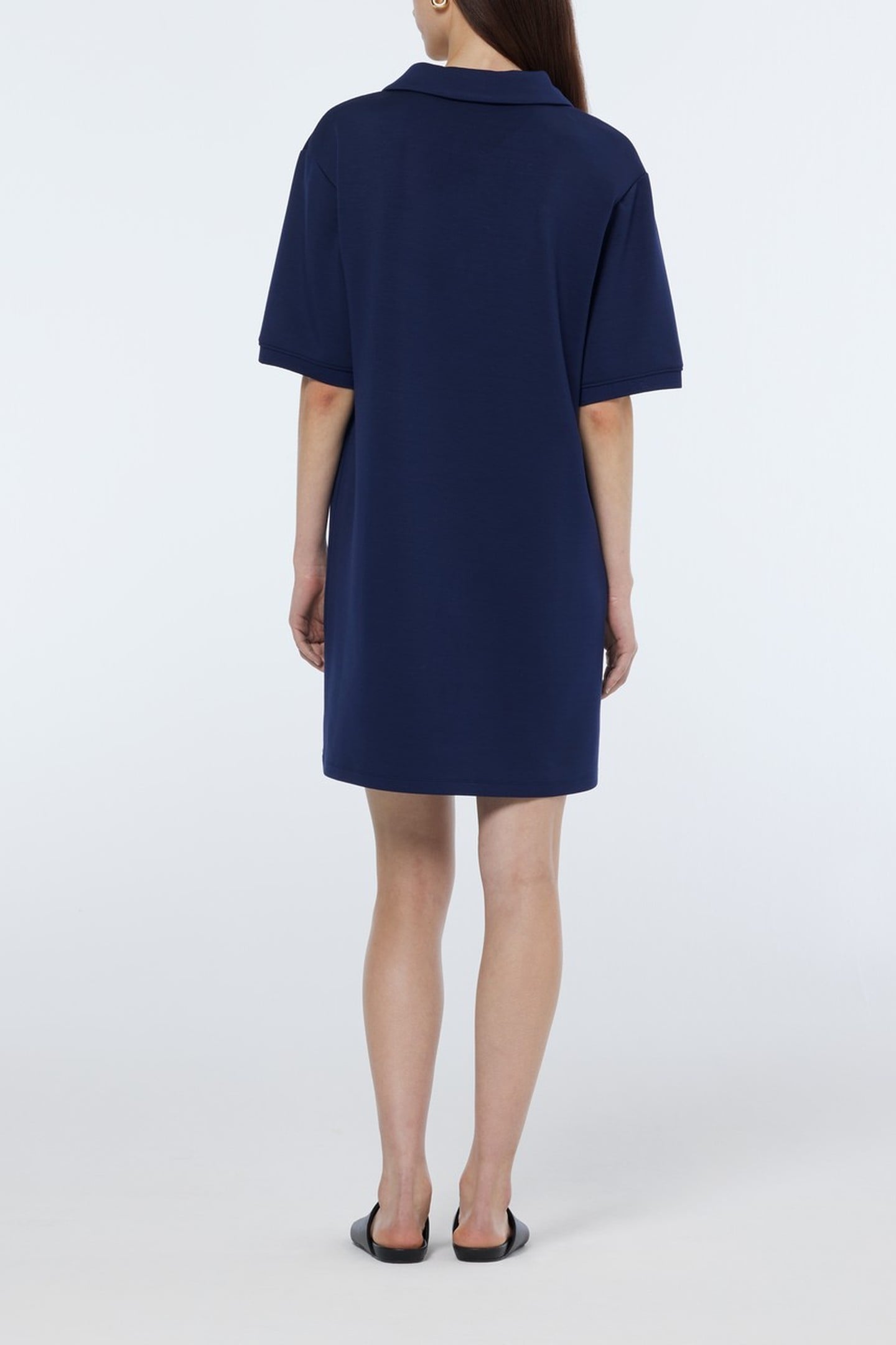 MODAL POLO DRESS NAVY 2