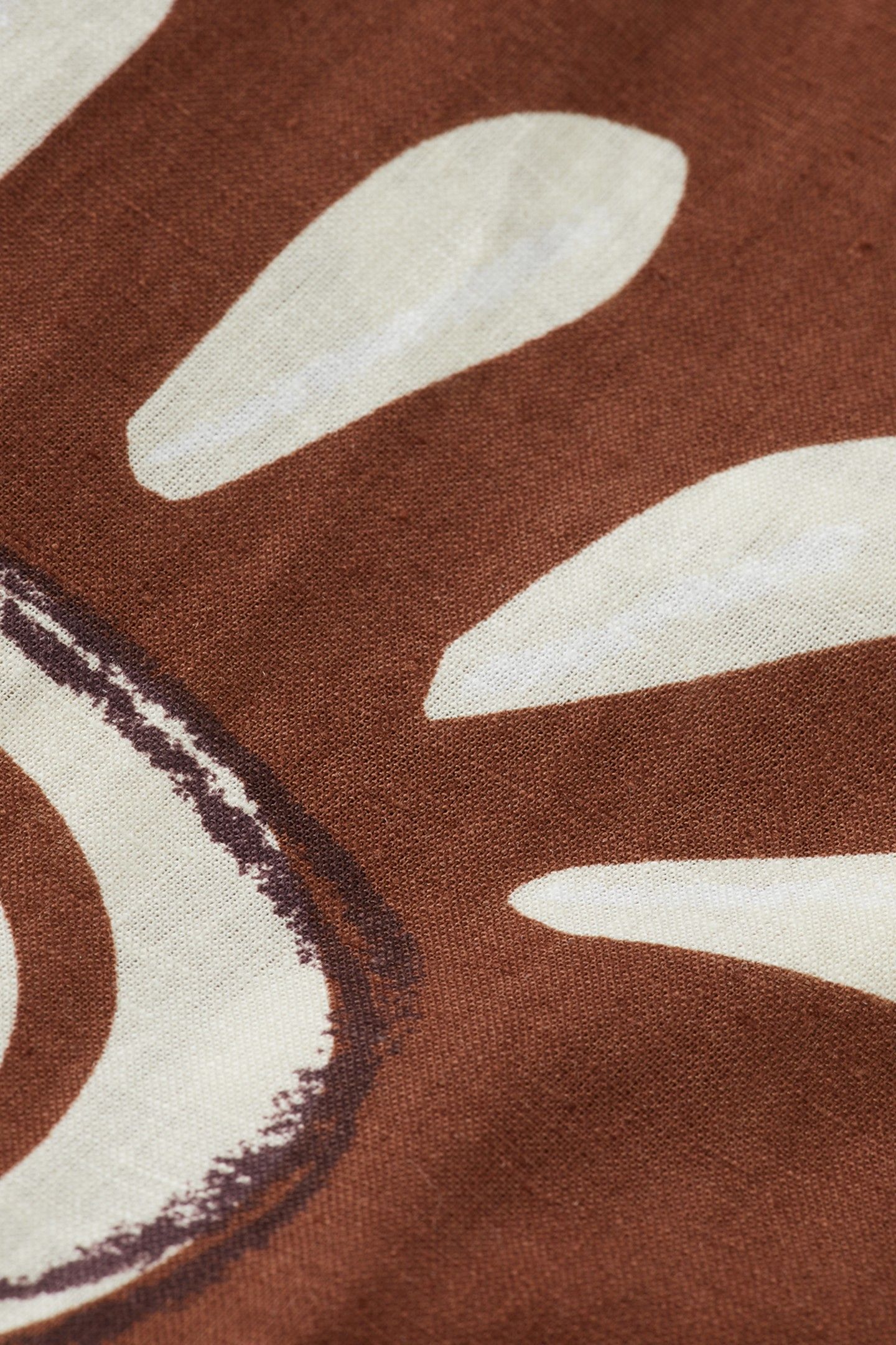 LINEN UTILITY PLAYSUIT INKY SUN BROWN 6