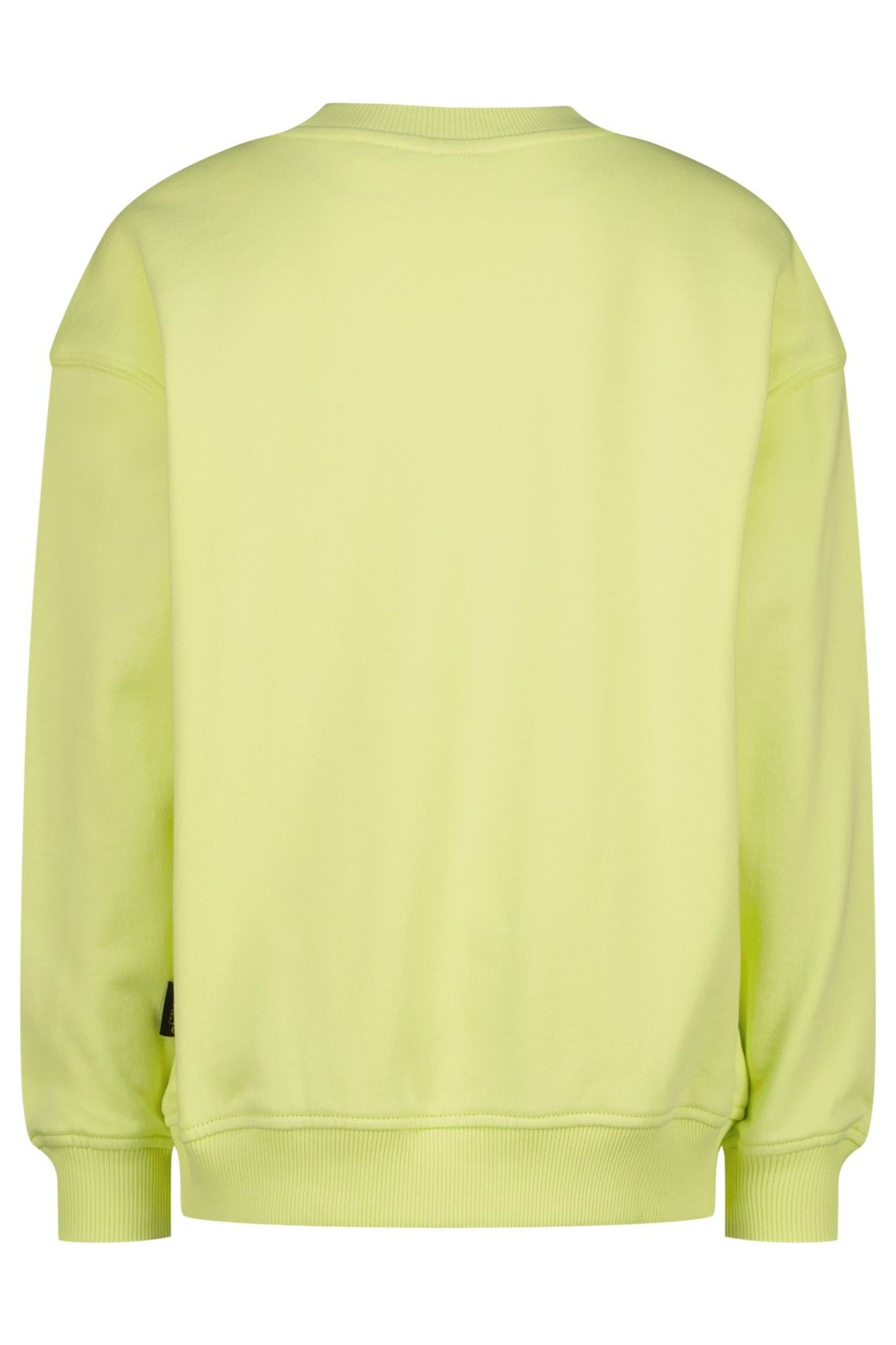BOYS NYBO SWEATER PALE LIME YELLOW 2