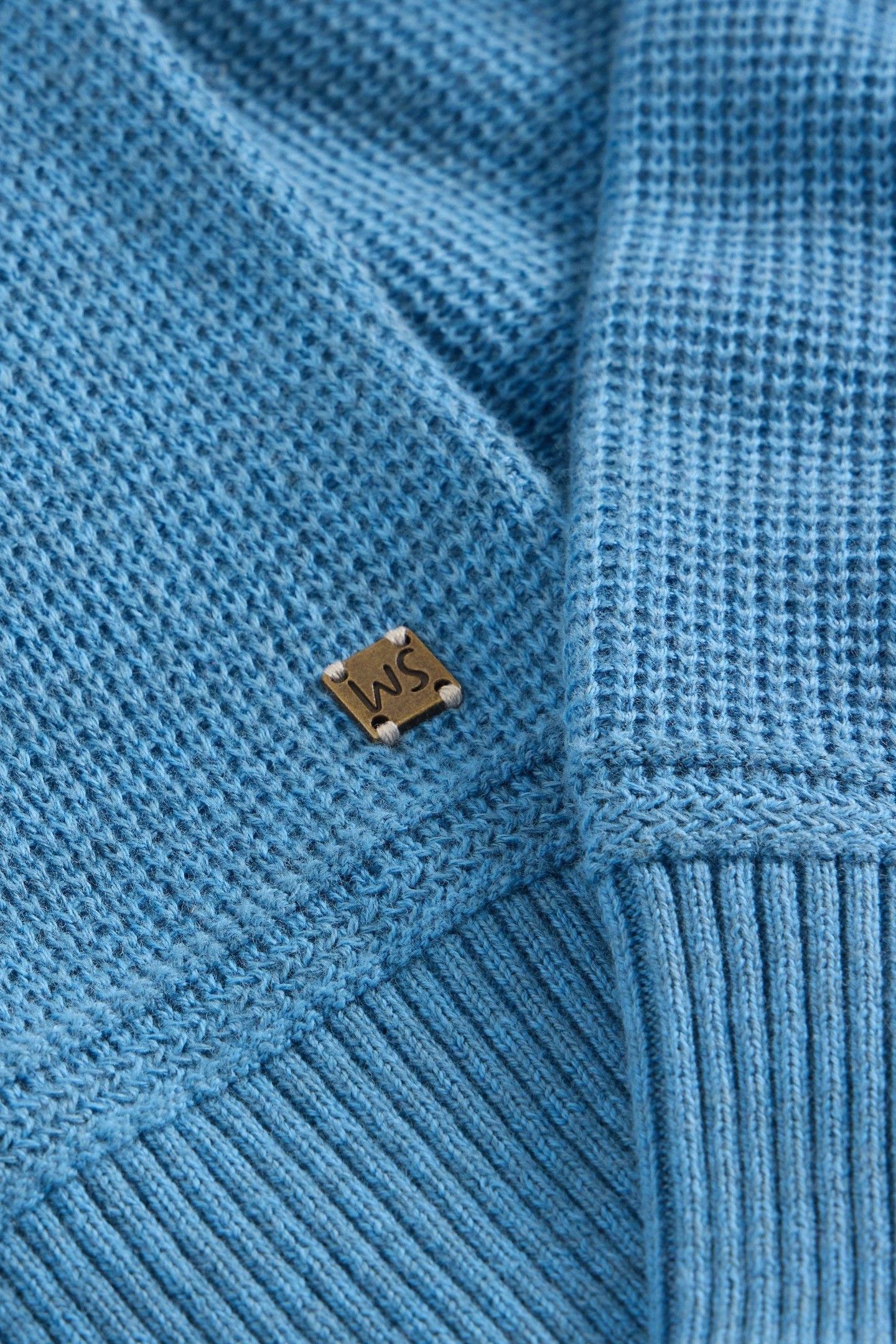 ATTADALE CREW NECK JUMPER LIGHT BLUE 5