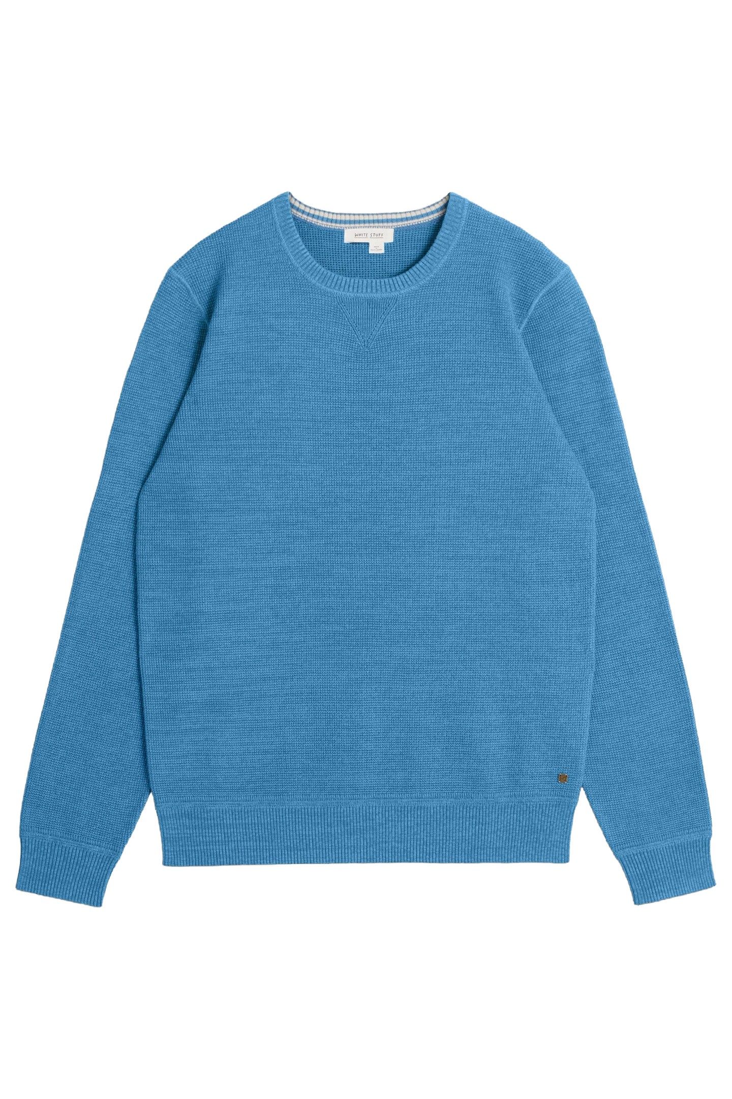 ATTADALE CREW NECK JUMPER LIGHT BLUE 4