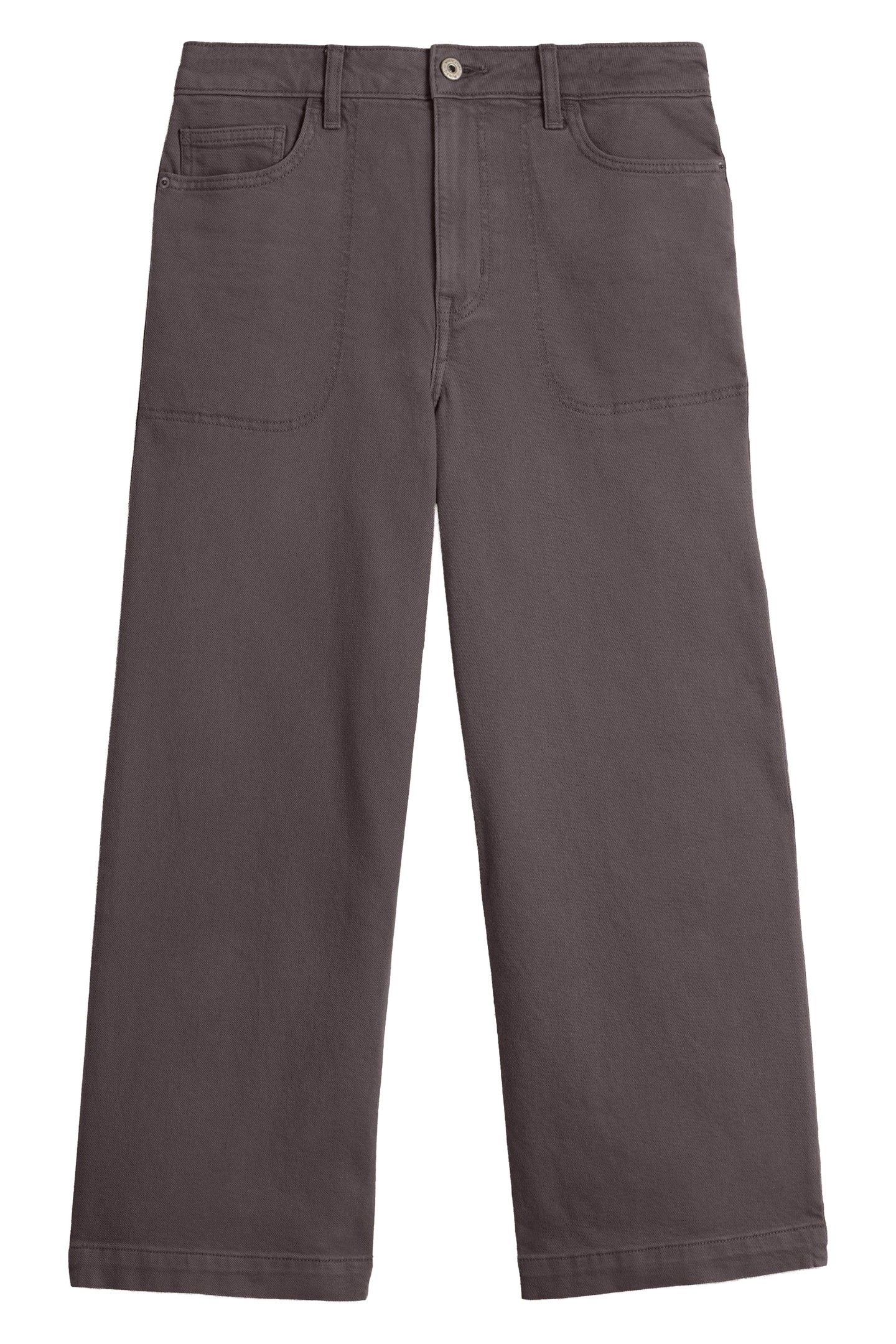 TIA WIDE LEG CROP JEAN DUSTY PURPLE 3