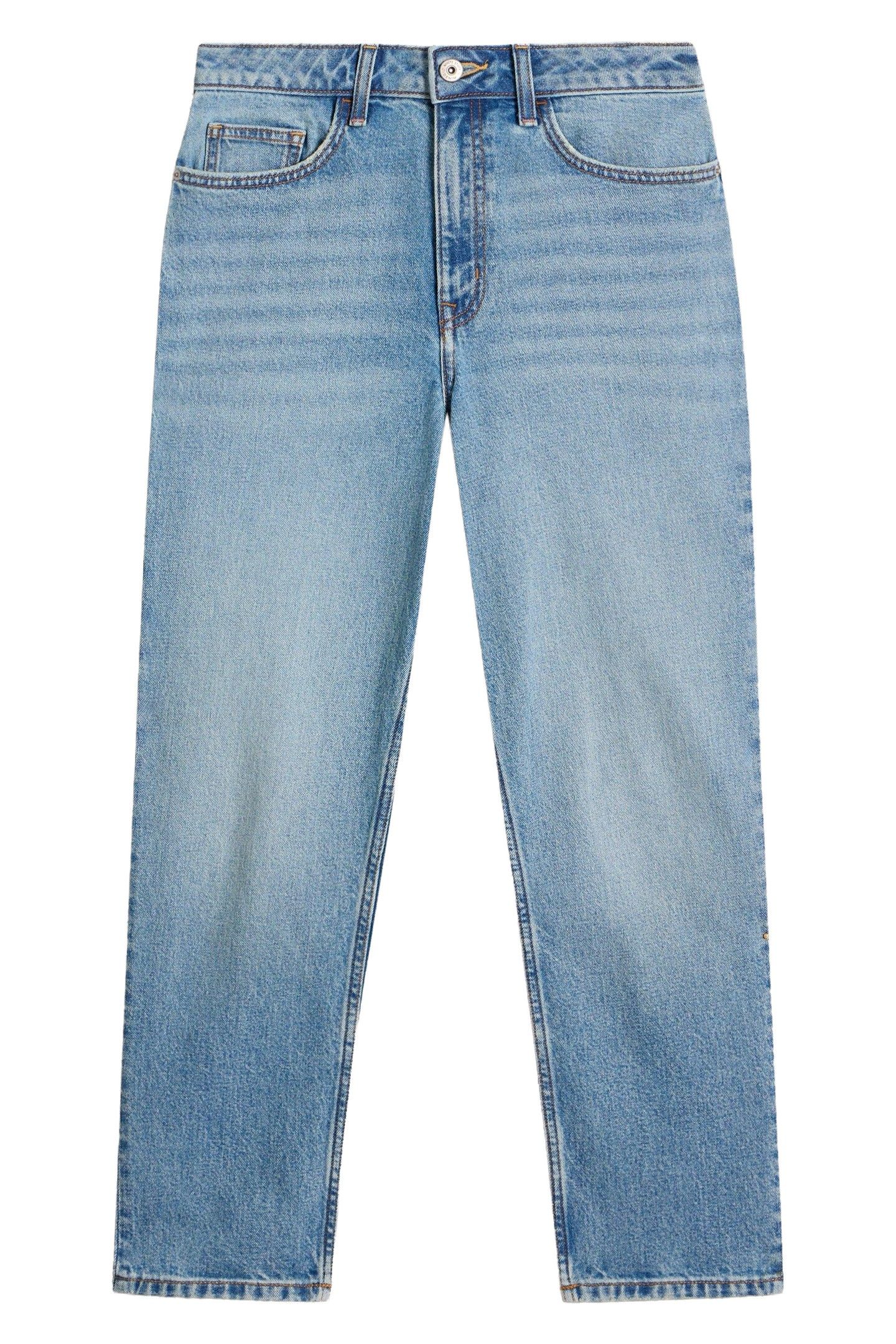 CHARLIE STRAIGHT JEAN MID DENIM 4