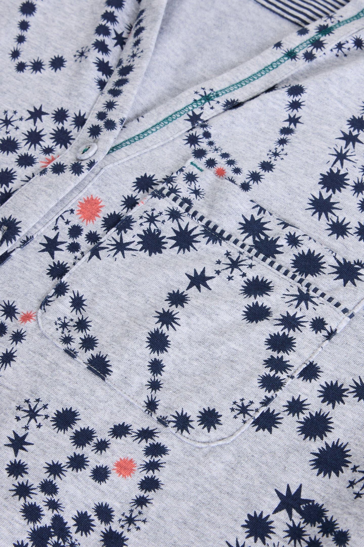 ANNIE JERSEY NIGHTIE GREY PRINT 4
