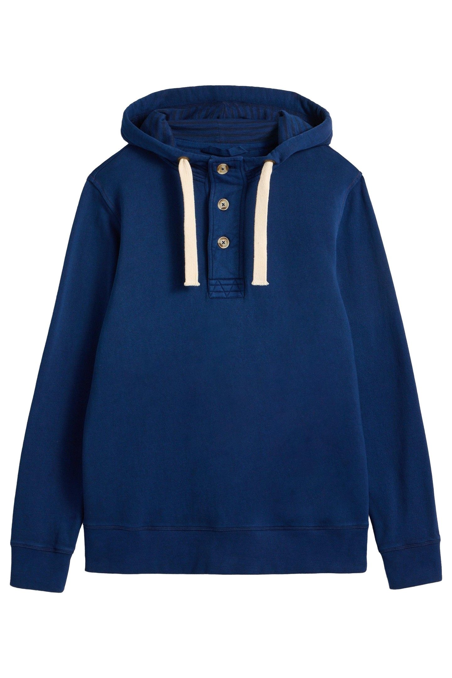 BRAMPTON OVERHEAD HOODIE MID BLUE 5