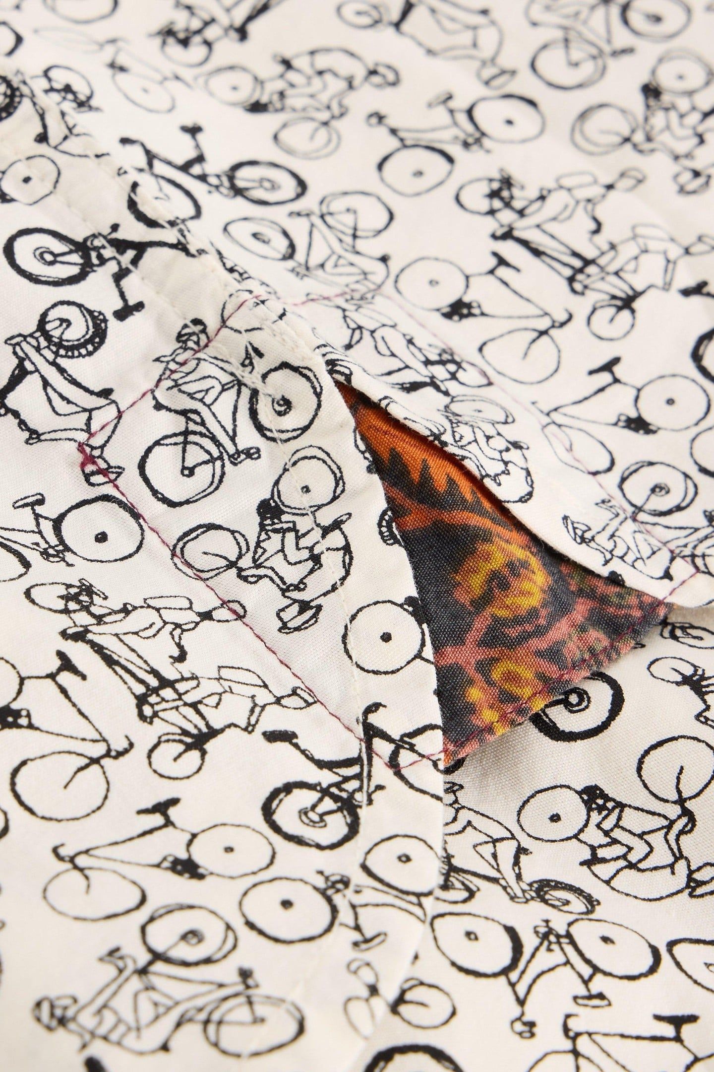 BIKE PRINTED SHIRT NATURAL MULTI 4