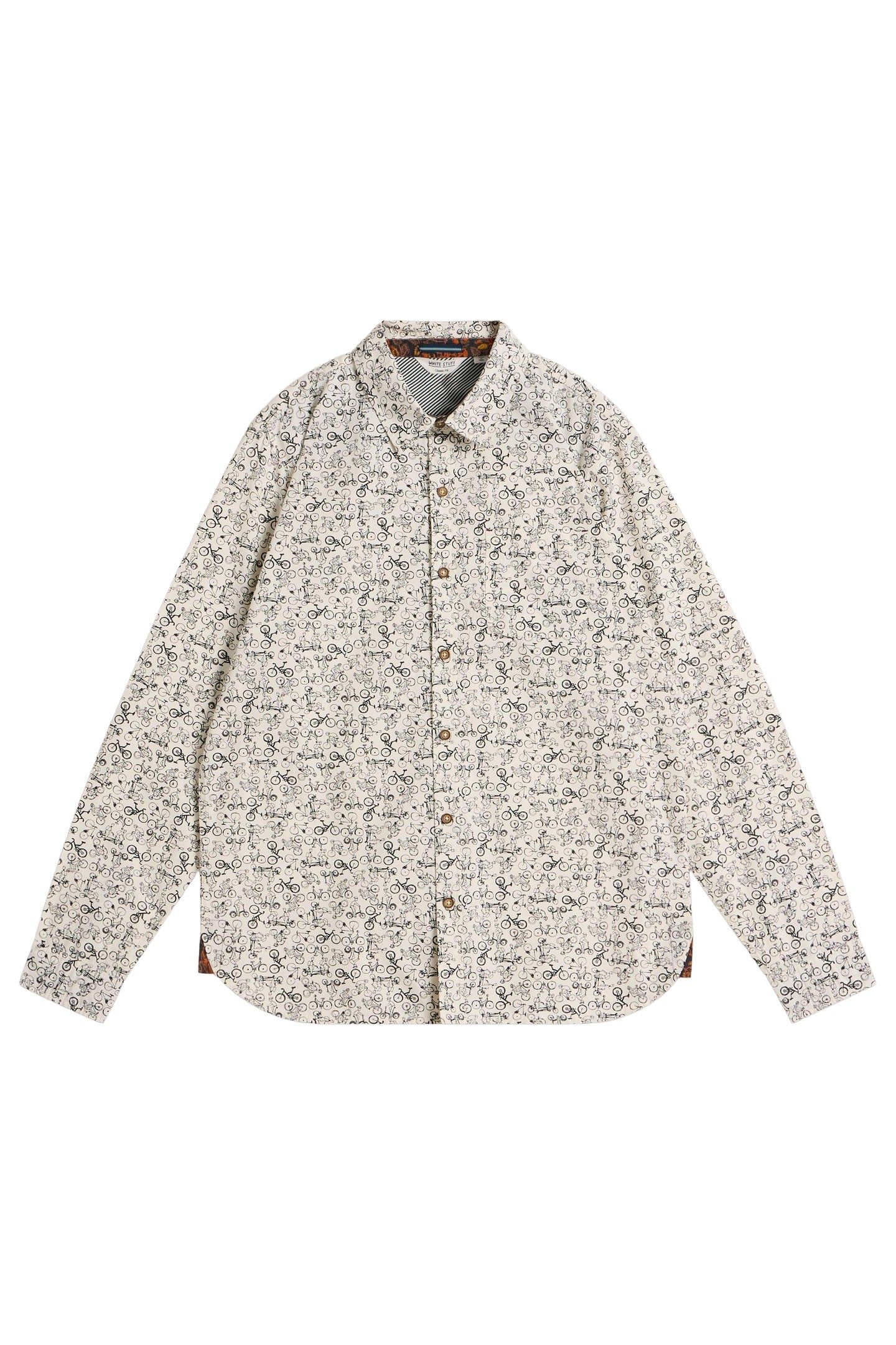BIKE PRINTED SHIRT NATURAL MULTI 3