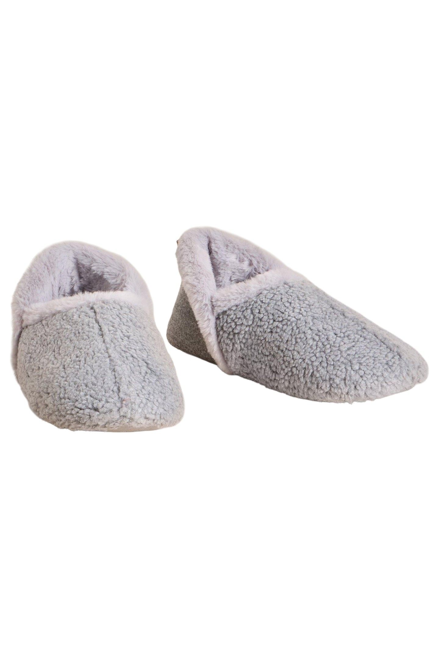 REYA CLOSED BACK SLIPPER MID GREY 3
