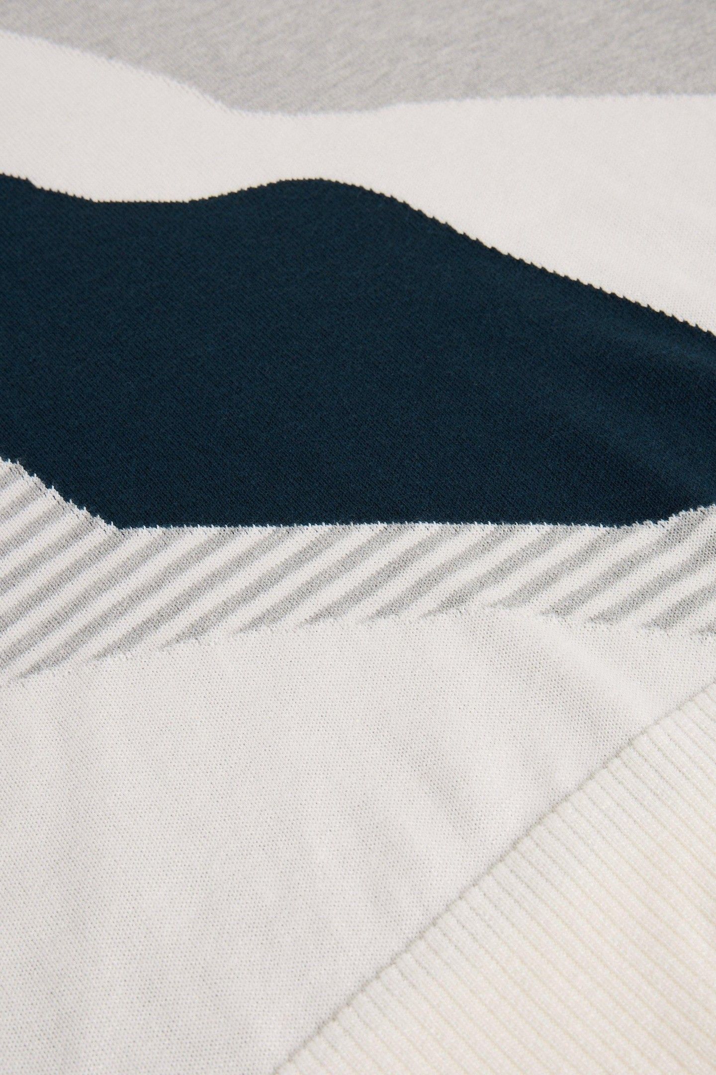 OLIVE ABSTRACT JUMPER GREY MULTI 6