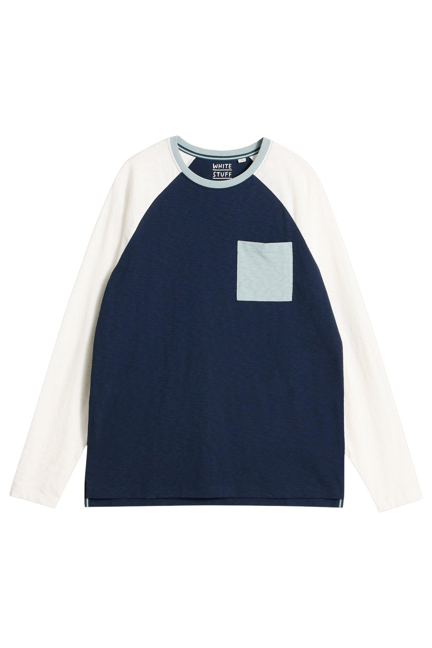 ROBBIE RAGLAN TOP NAVY MULTI 4