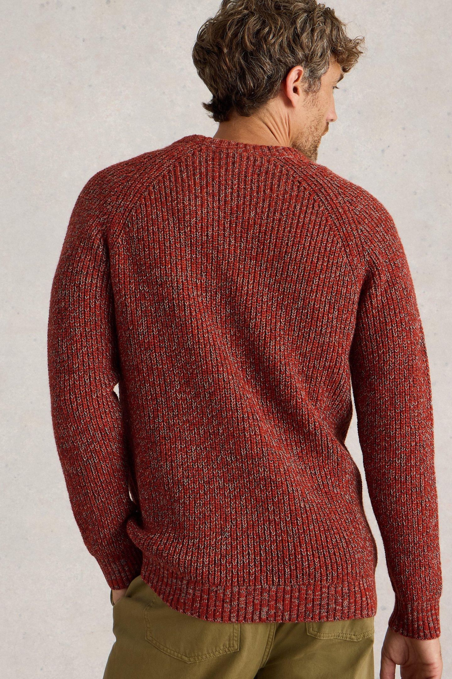 RYE TWISTED CREW NECK RED MULTI 2