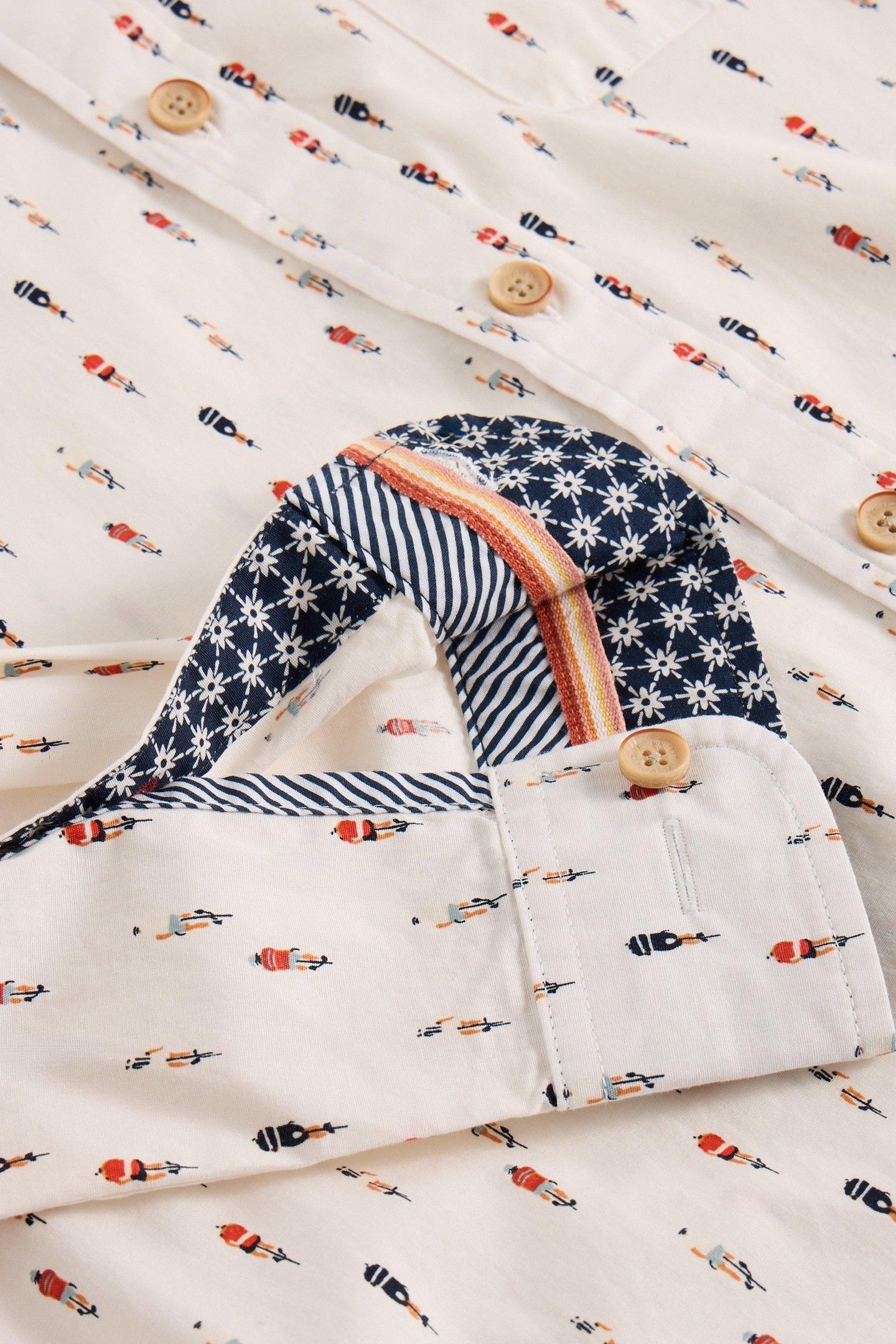 CYCLING PRINTED SHIRT WHITE PRINT 4