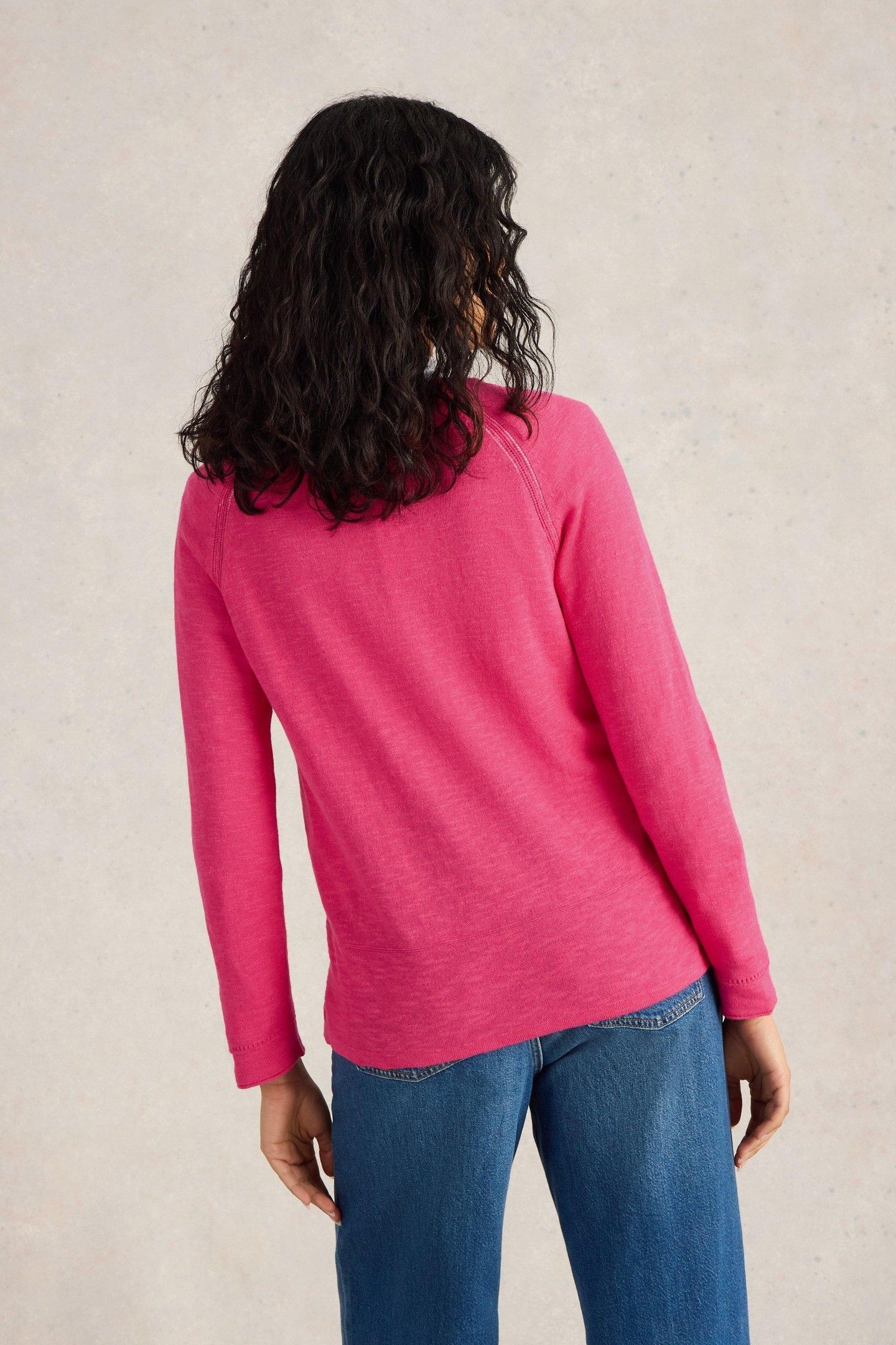 NARIA JUMPER BRIGHT PINK 2
