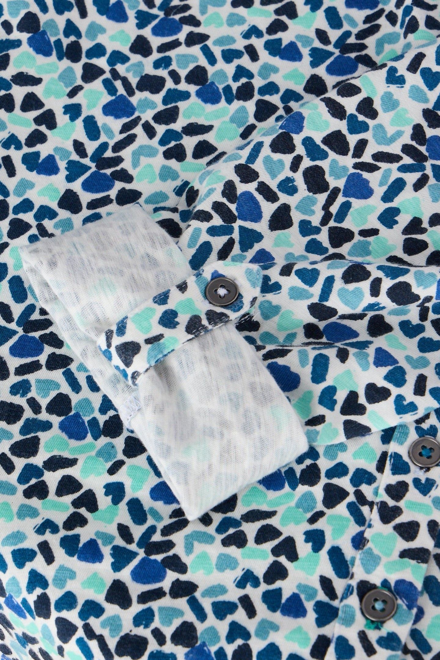 ANNIE JERSEY SHIRT BLUE MULTI 5