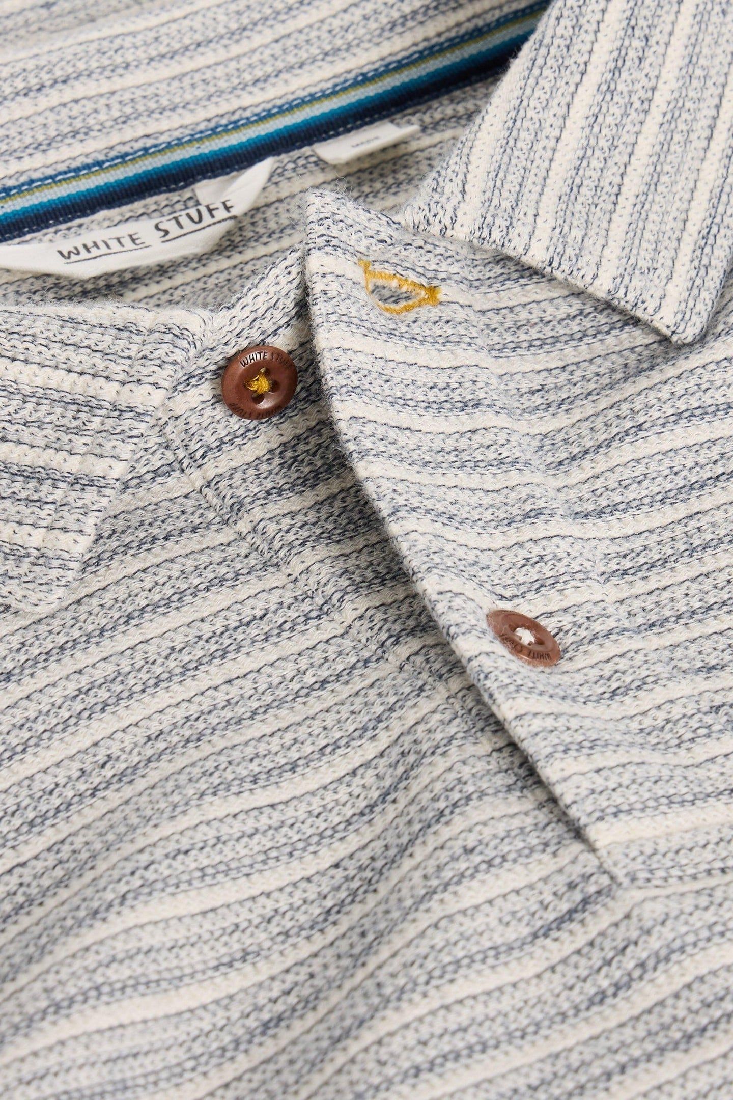 TAYLOR STRIPE POLO NAVY MULTI 5