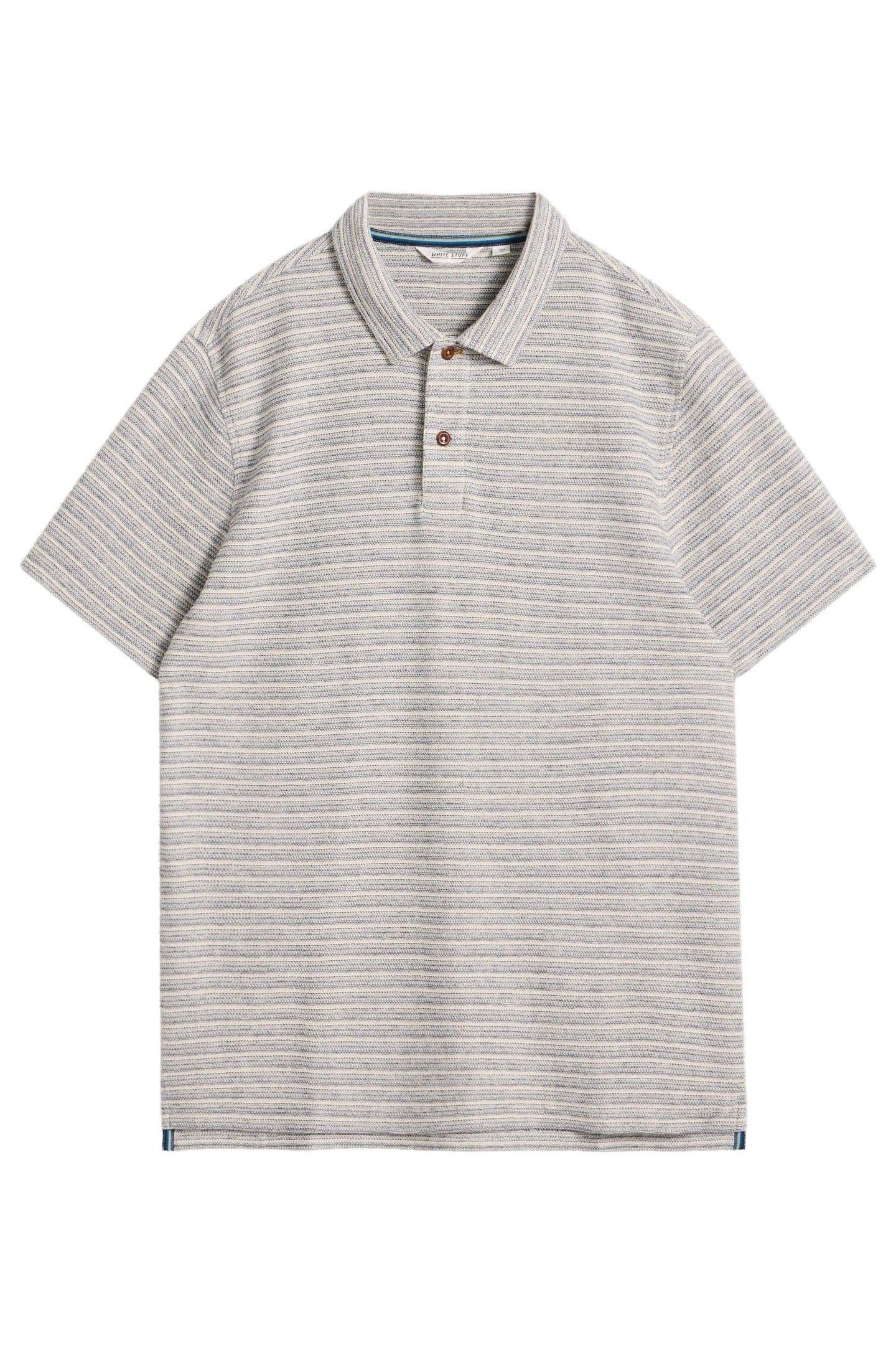 TAYLOR STRIPE POLO NAVY MULTI 4