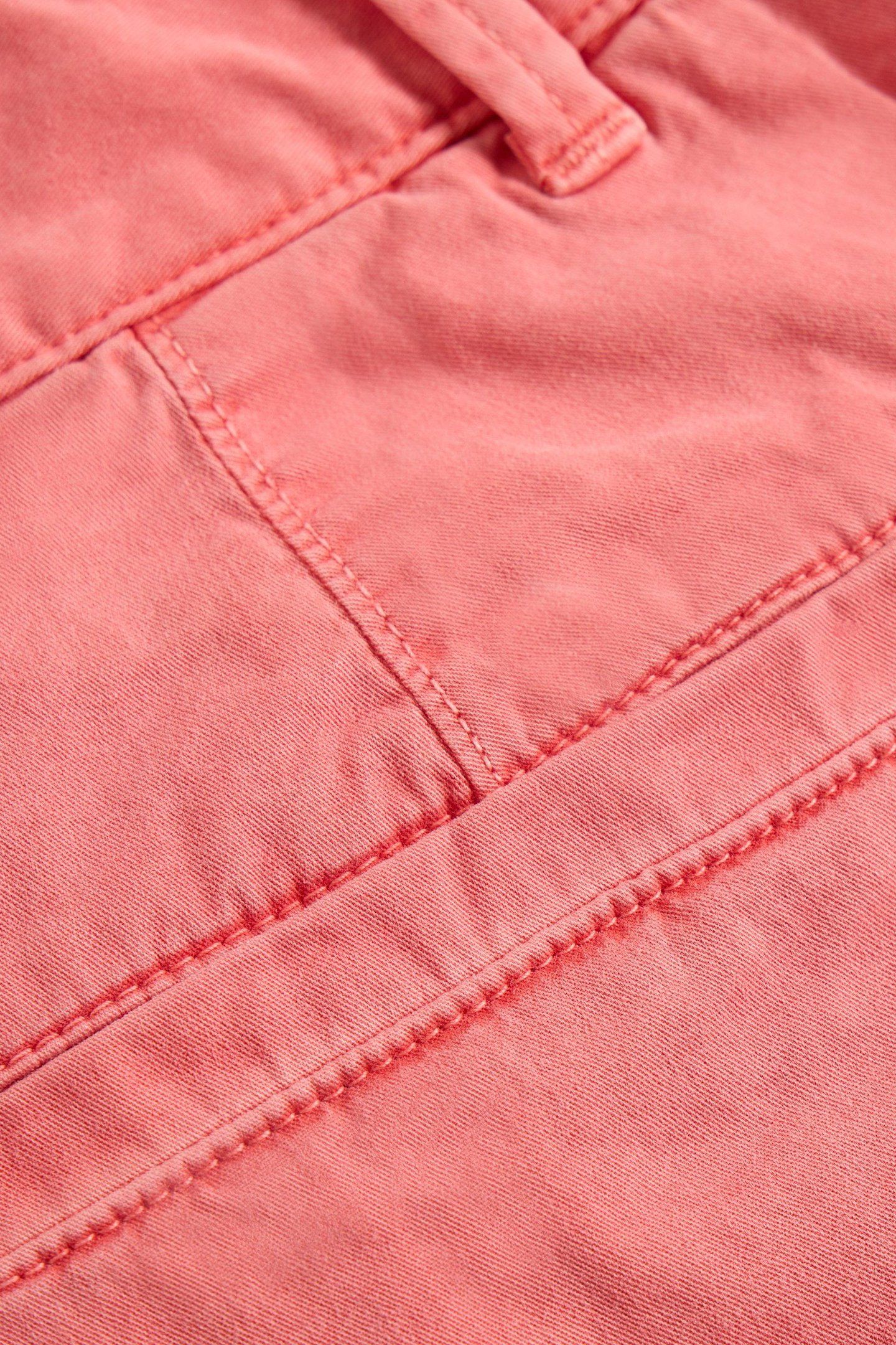 HAYLEY ORGANIC CHINO SHORT MID PINK 5