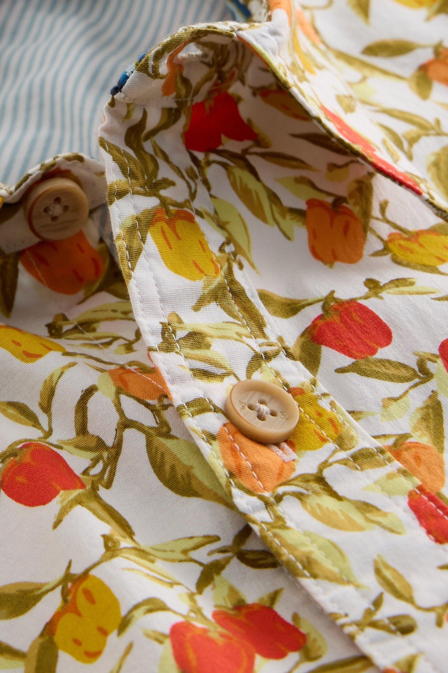 SALCOMBE PEPPERS PRINTED SHIRT WHITE PRINT 5