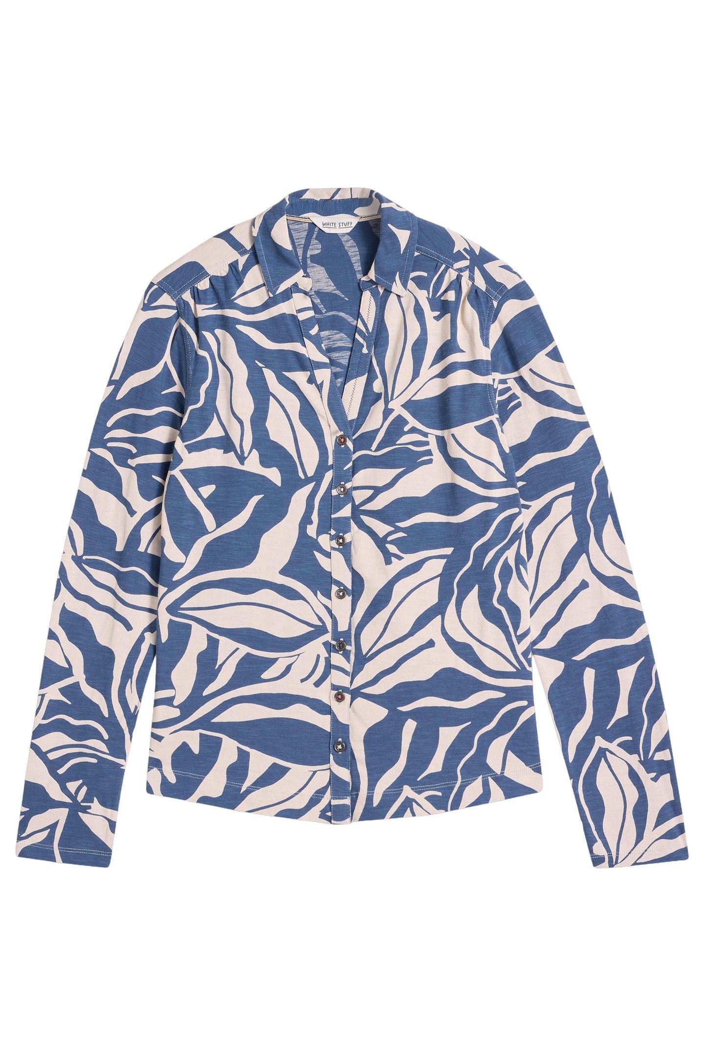 ANNIE JERSEY SHIRT NAVY MULTI 4
