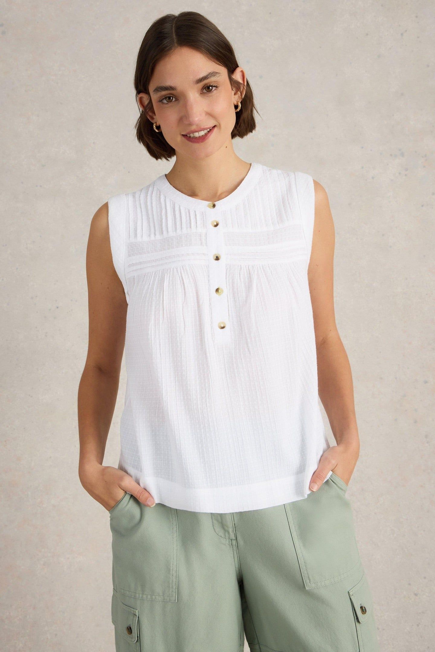 ISLA MIX TOP BRILLIANT WHITE 1
