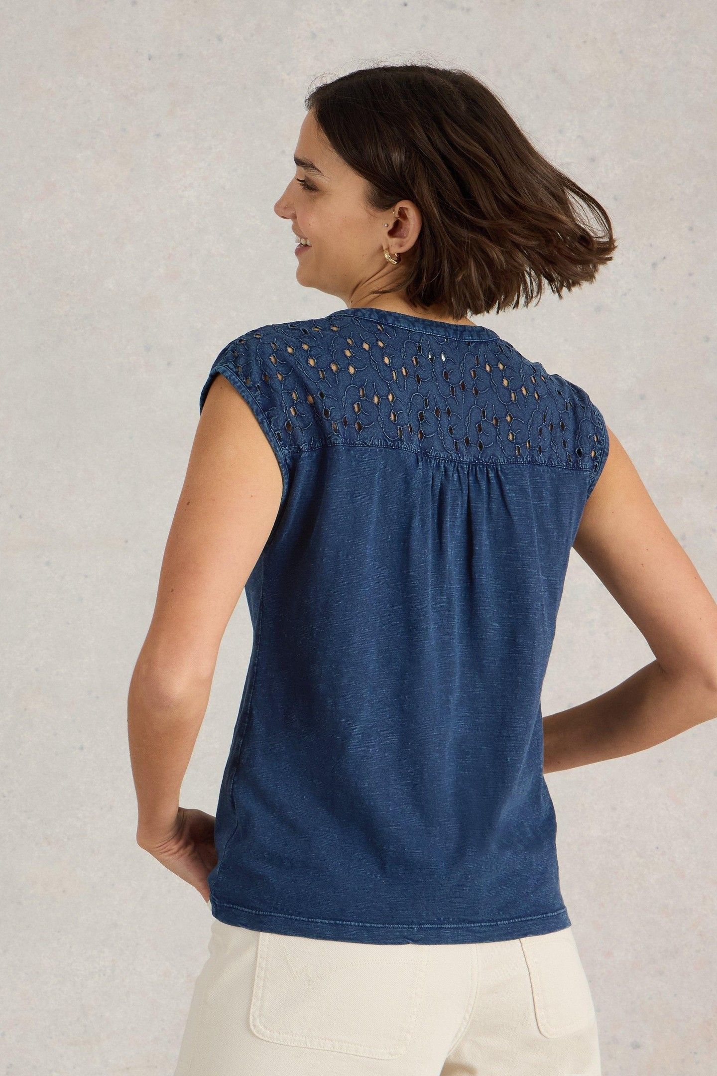DINA TANK INDIGO BLUE 2