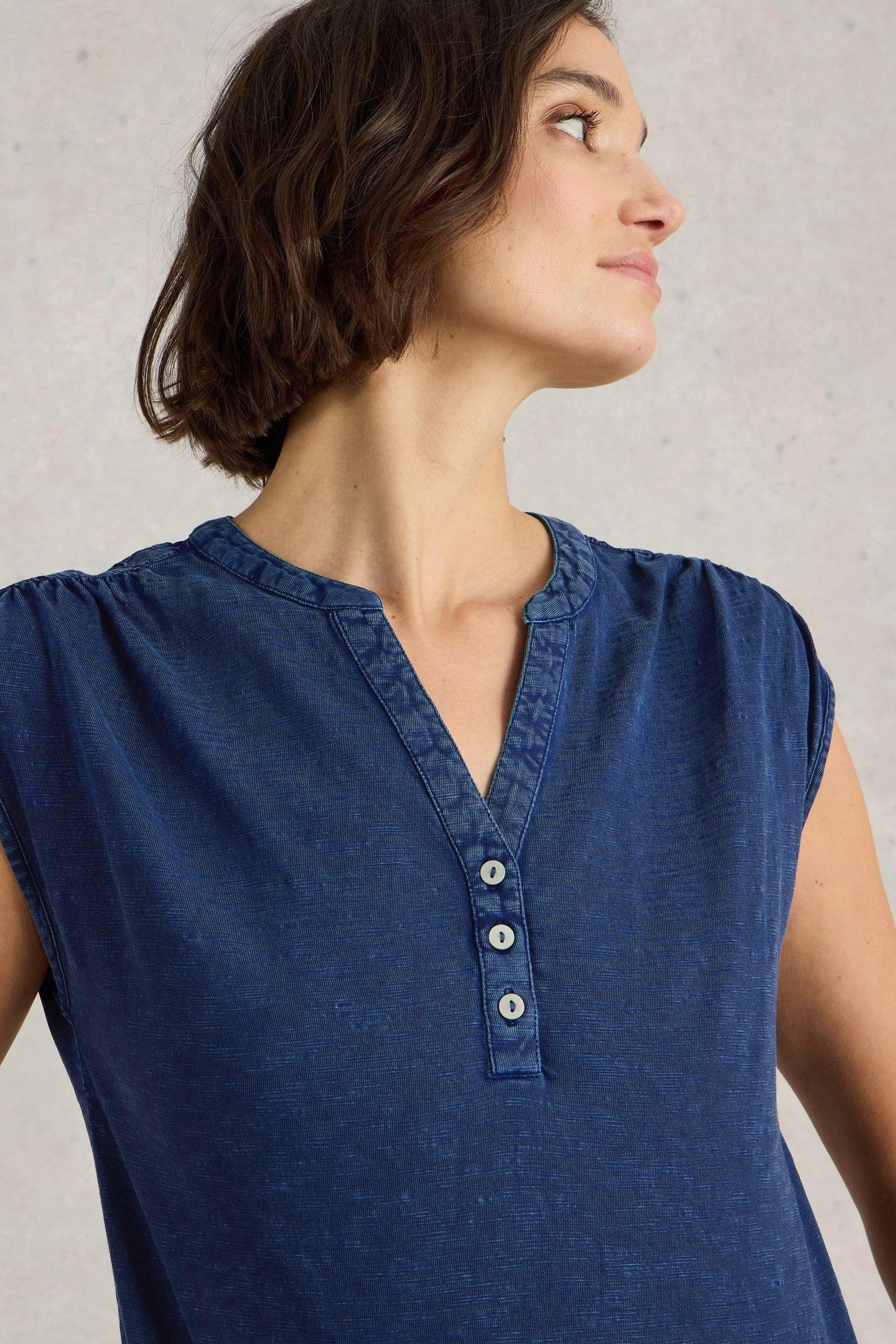 DINA TANK INDIGO BLUE 5