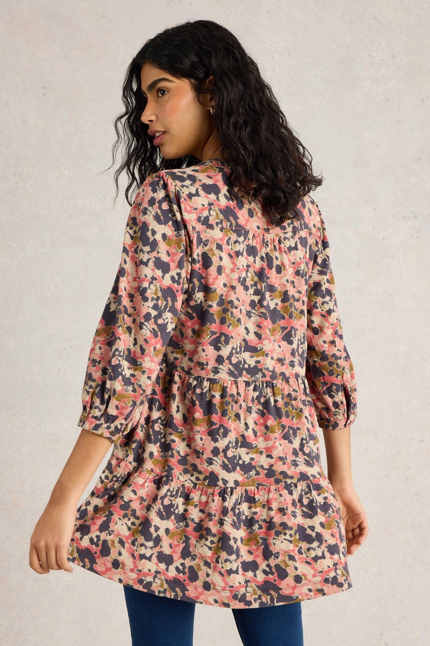 MARTA TUNIC GREEN PRINT 3