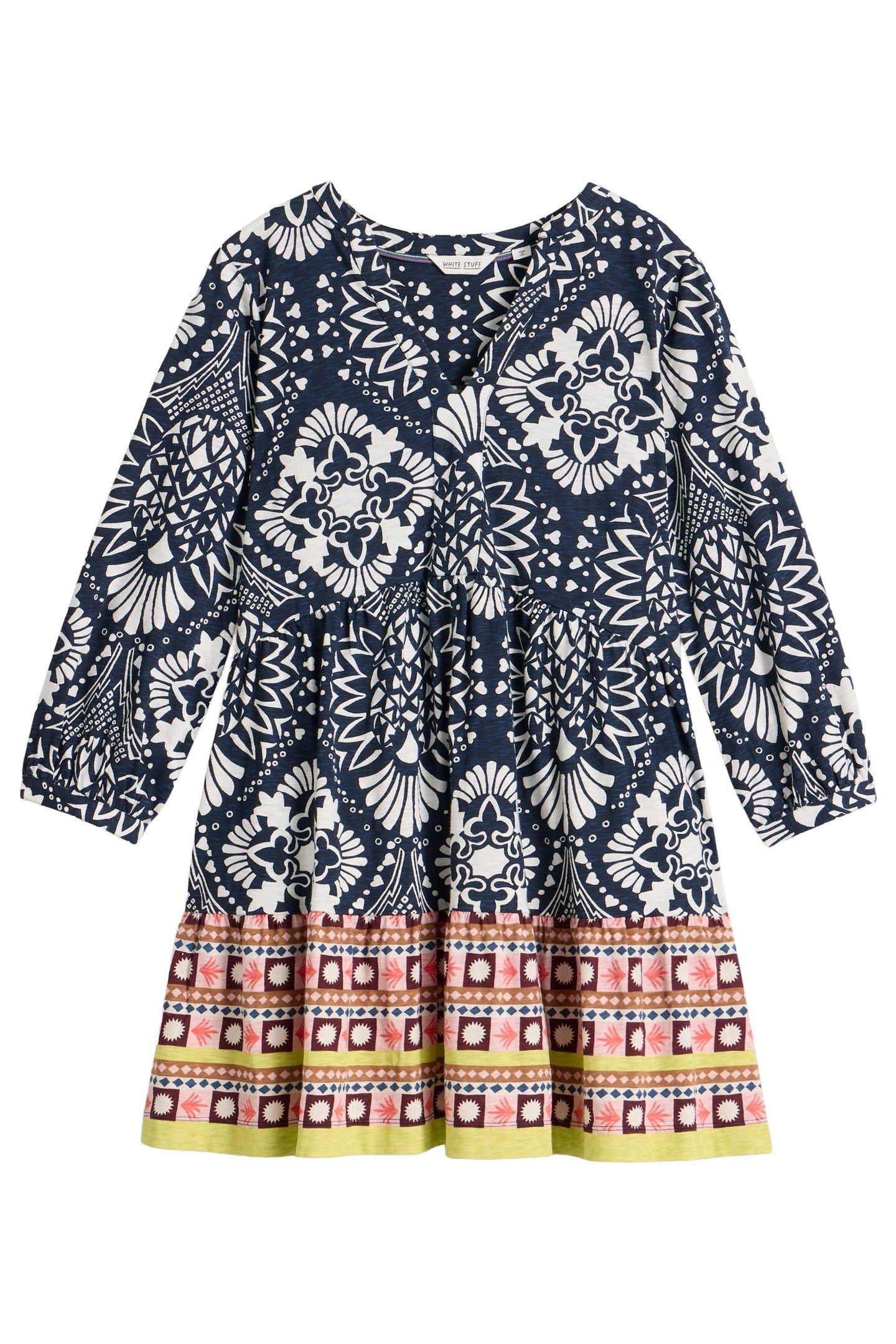 MARTA TUNIC NAVY MULTI 4