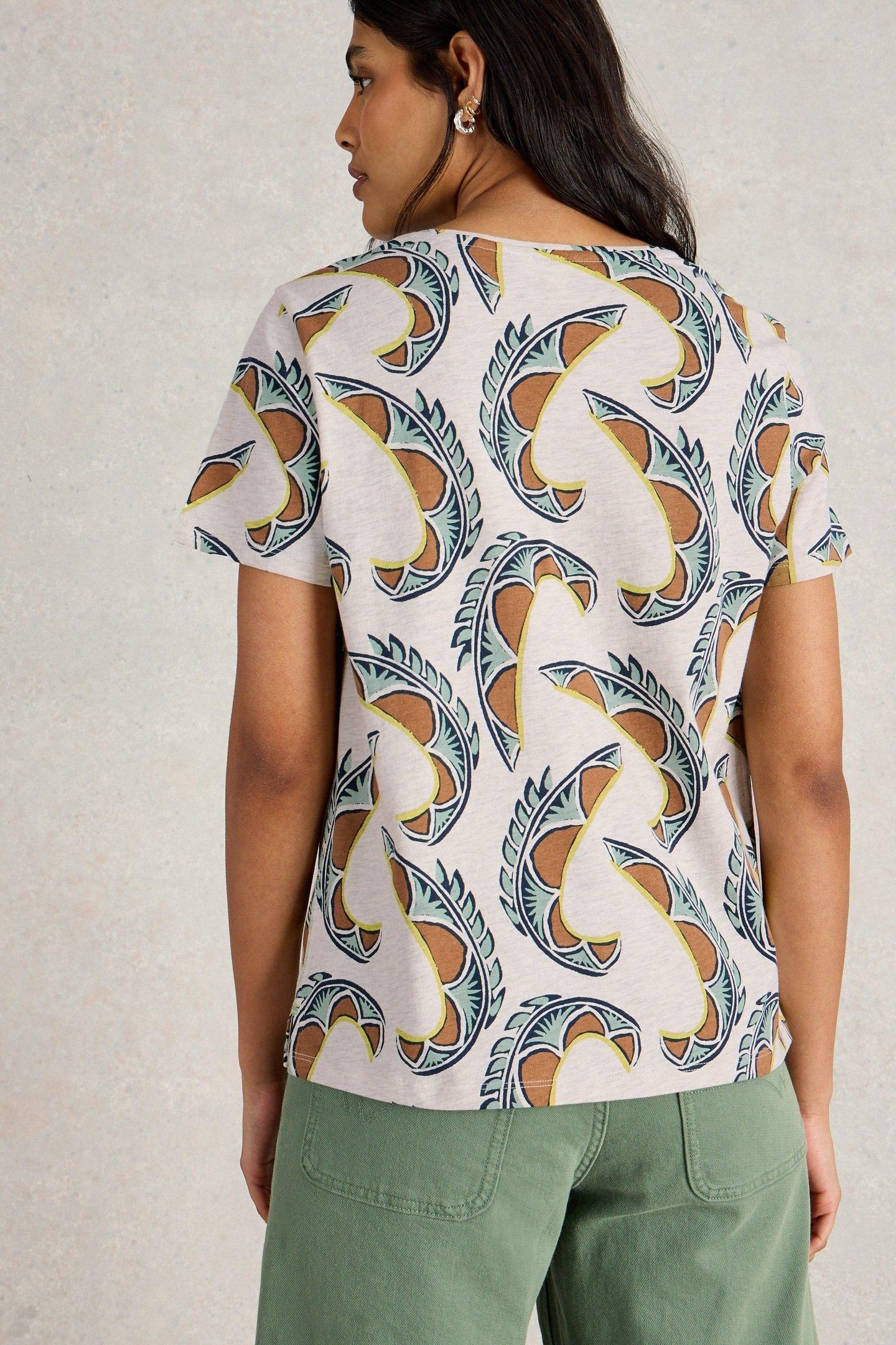 ABBIE TEE NATURAL PRINT 3