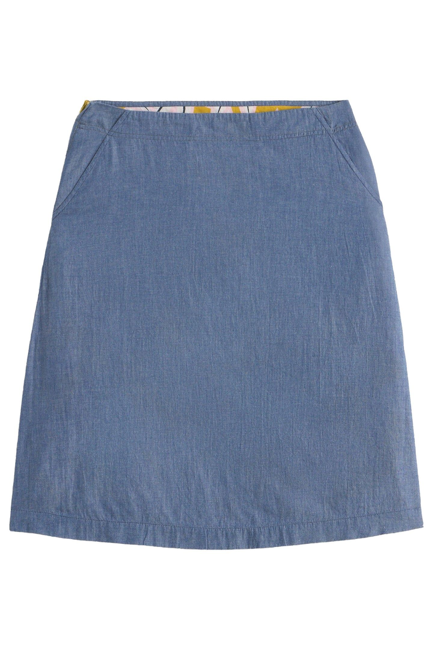 NELL REVERSIBLE SKIRT YELLOW MULTI 4