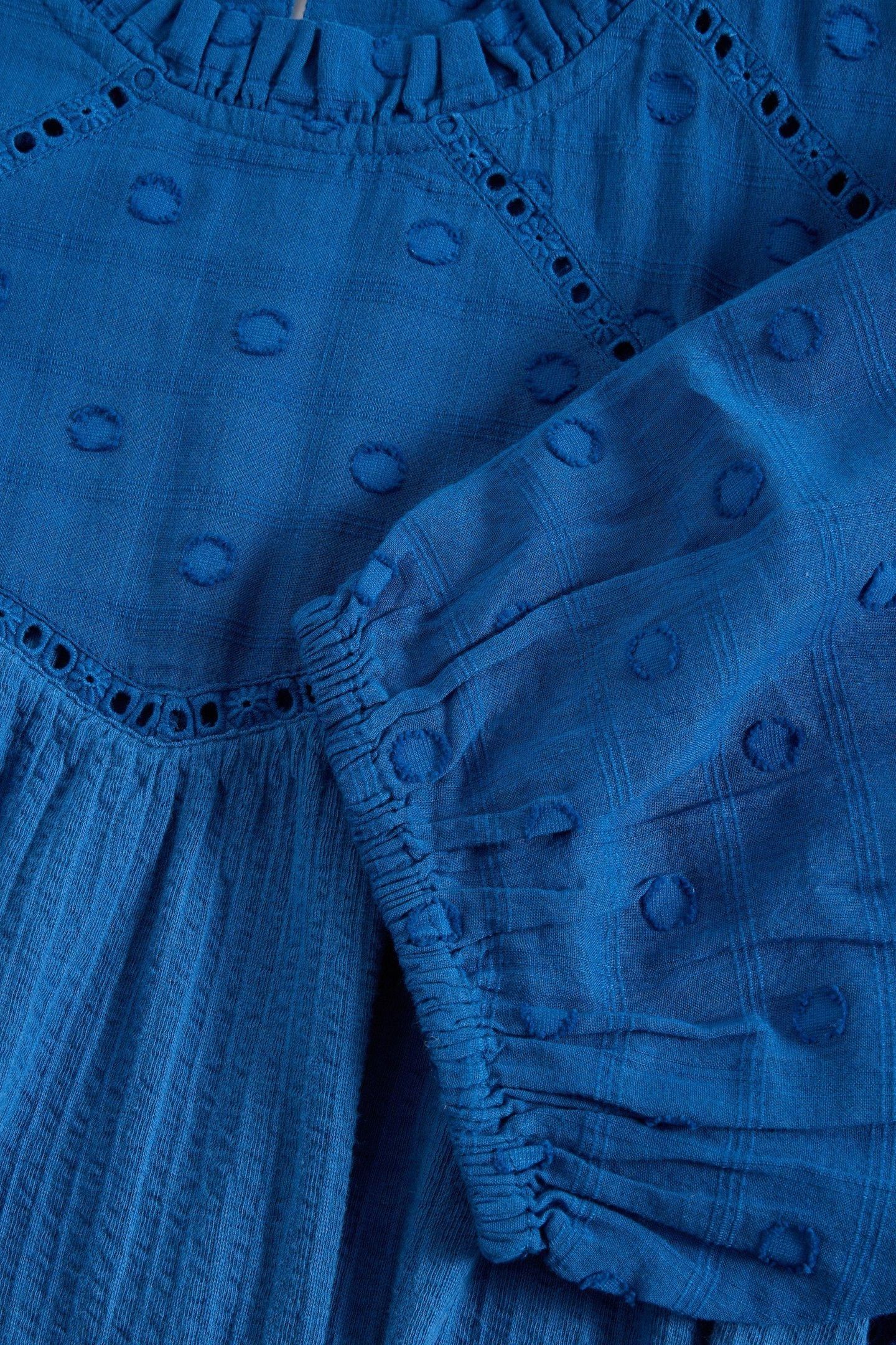 LEA DRESS BRIGHT BLUE 5