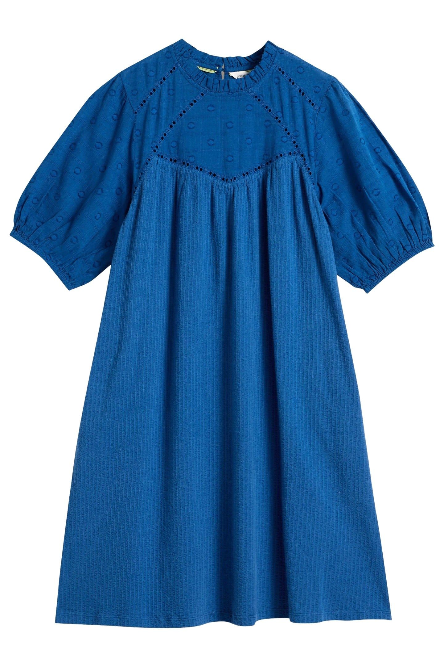 LEA DRESS BRIGHT BLUE 4
