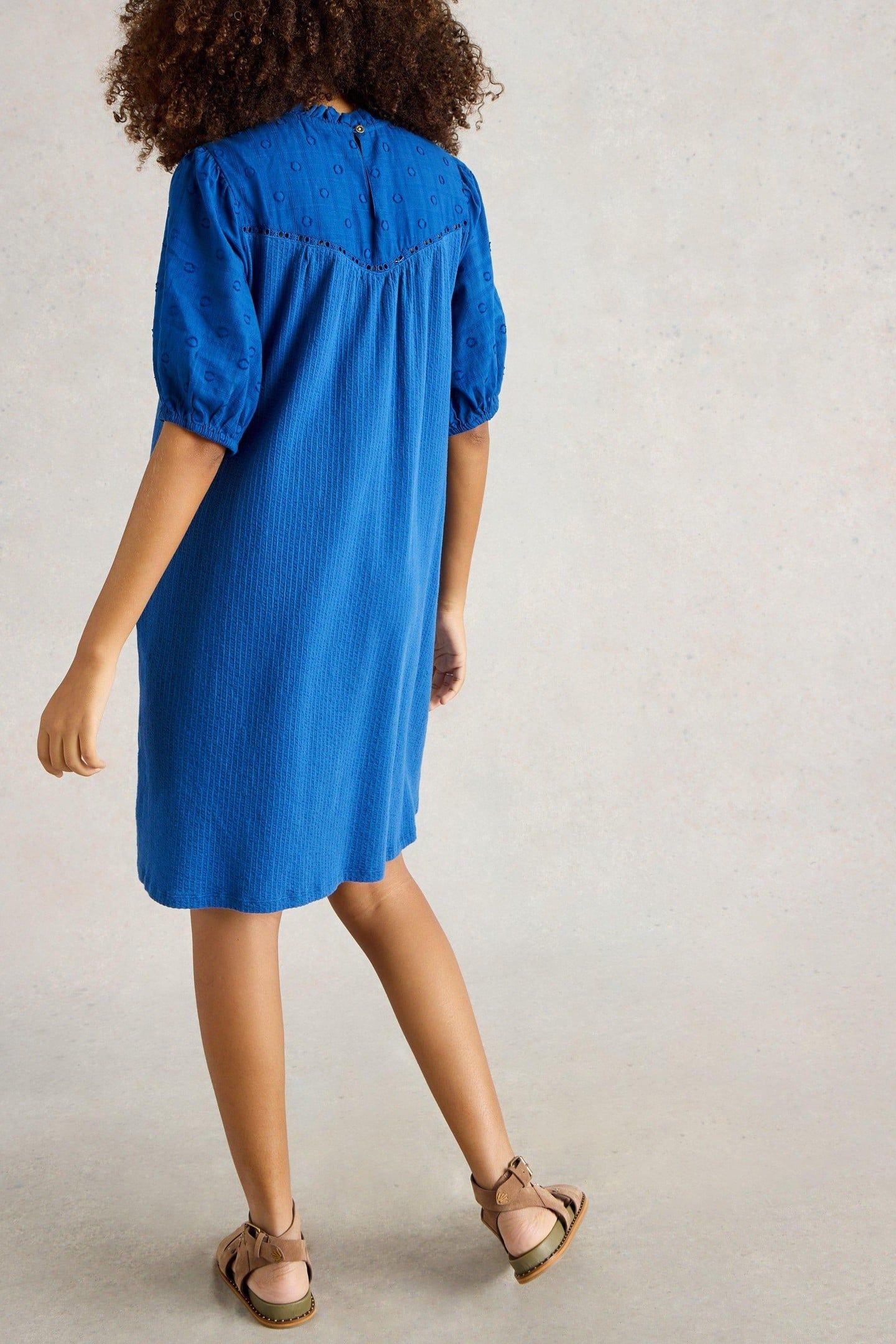 LEA DRESS BRIGHT BLUE 3