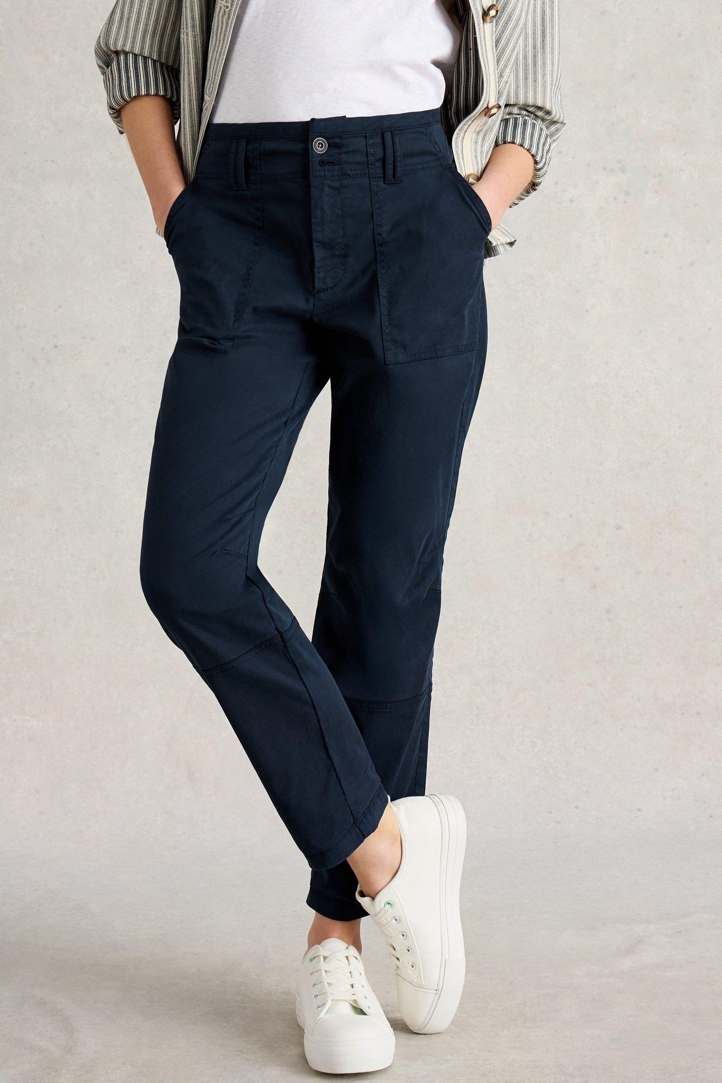 BLAIRE TROUSER DARK NAVY 1