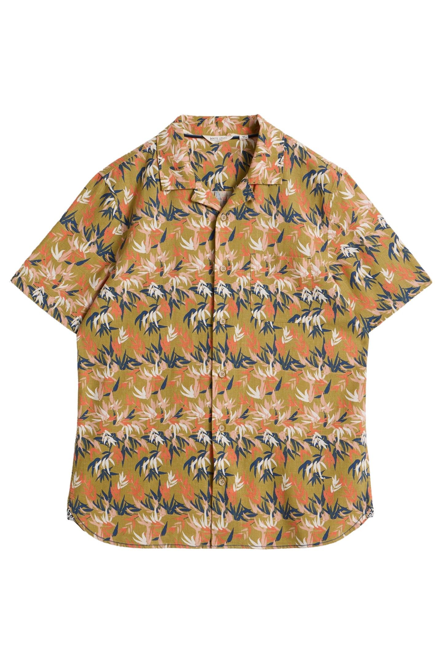 HAYLE FLORAL PRINTED SHIRT GREEN PRINT 3