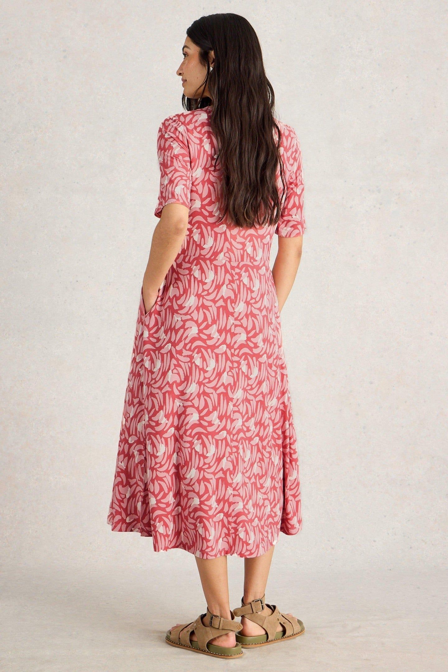MADELINE DRESS PINK MULTI 3