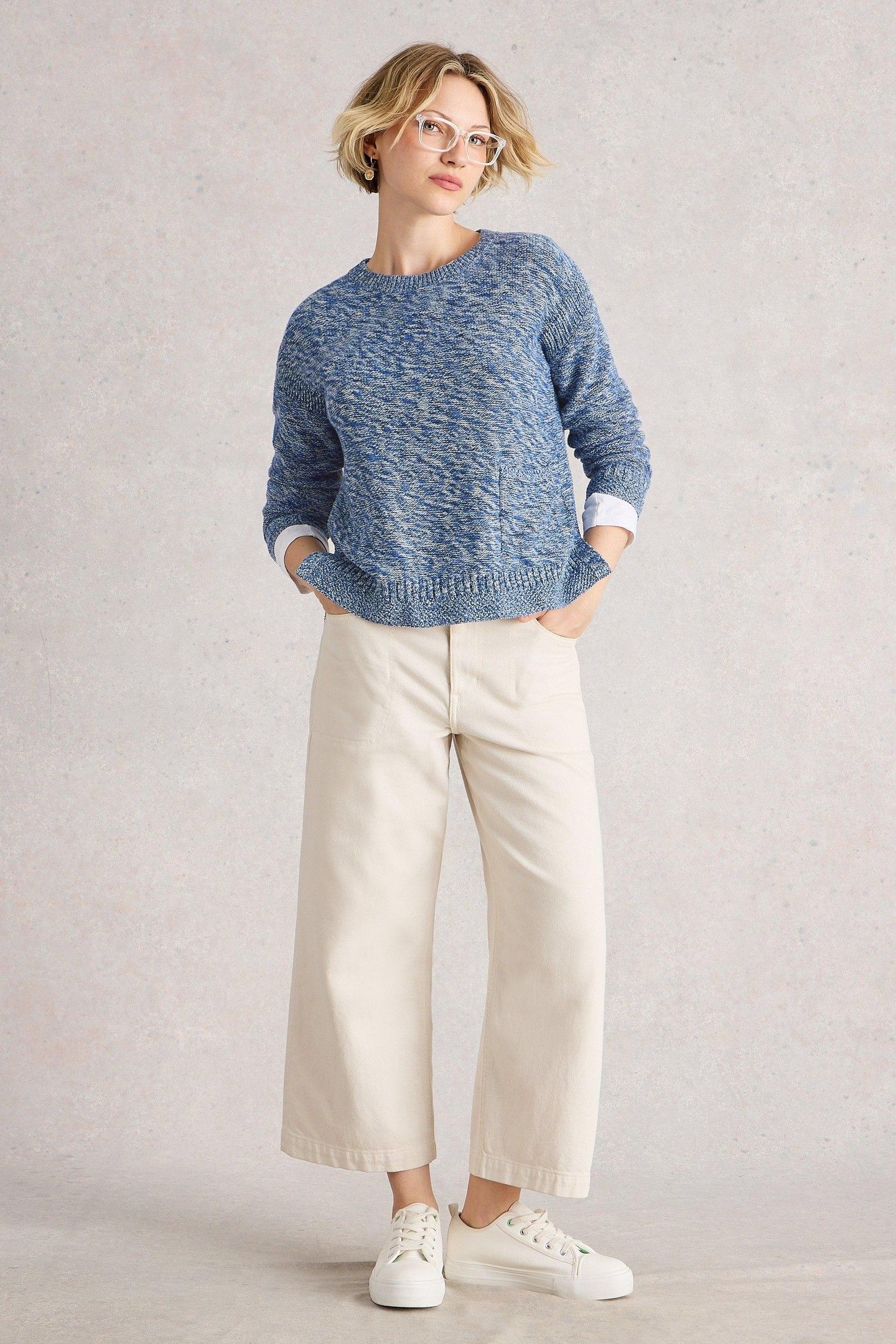 VICTORIA JUMPER BLUE MULTI 2