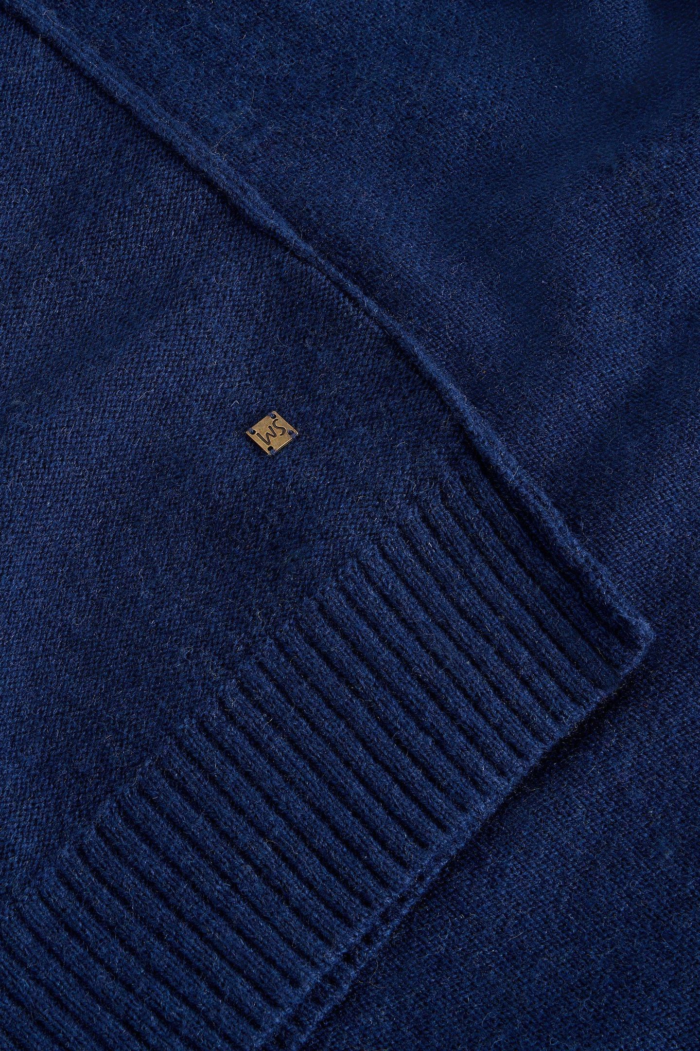 MILTON LAMBSWOOL CREW DARK NAVY 4