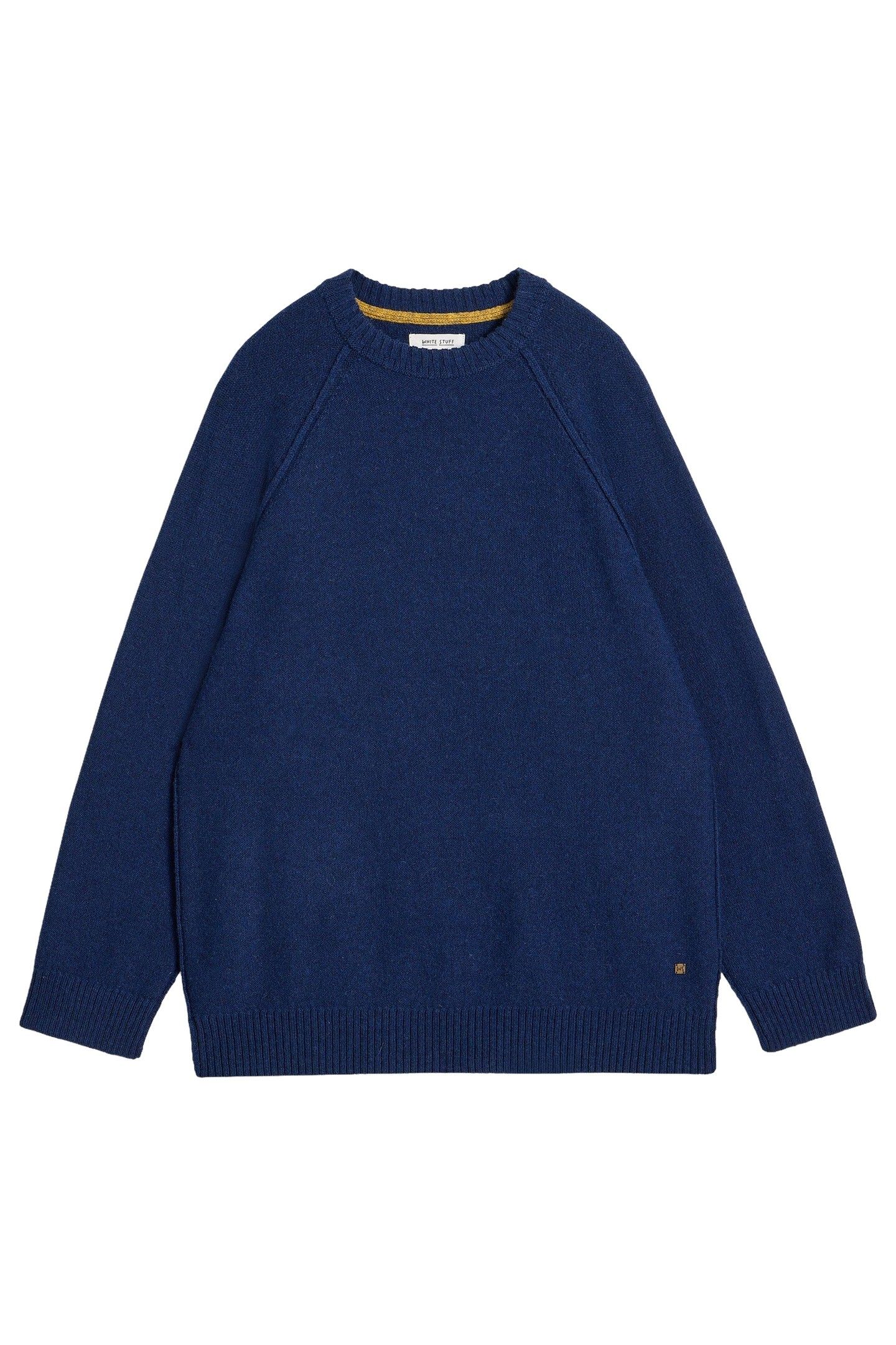 MILTON LAMBSWOOL CREW DARK NAVY 3