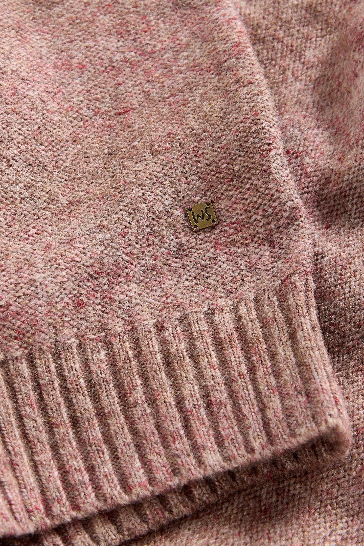 OMBRE CREW NECK MID PINK 4