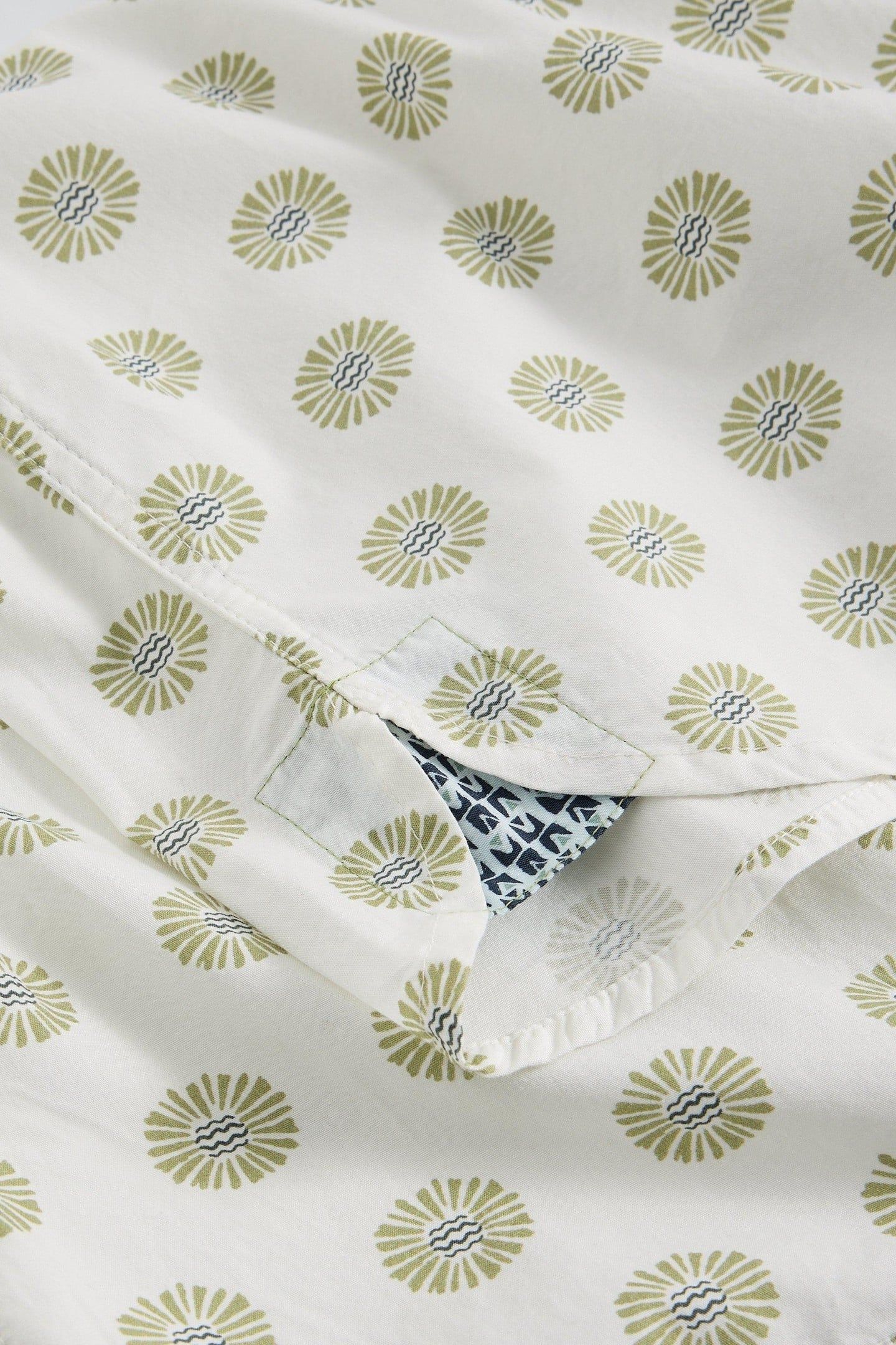 FINSBURY RUSTIC PRINT SHIRT WHITE PRINT 5