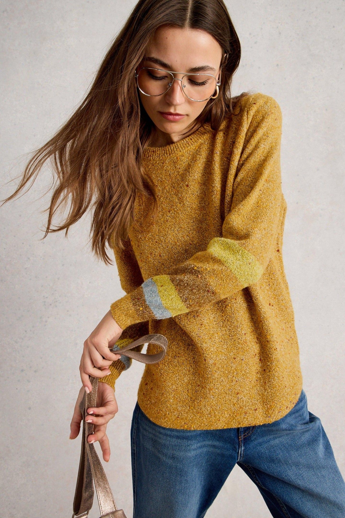 TALIA NEP JUMPER CHARTREUSE MULTI 5