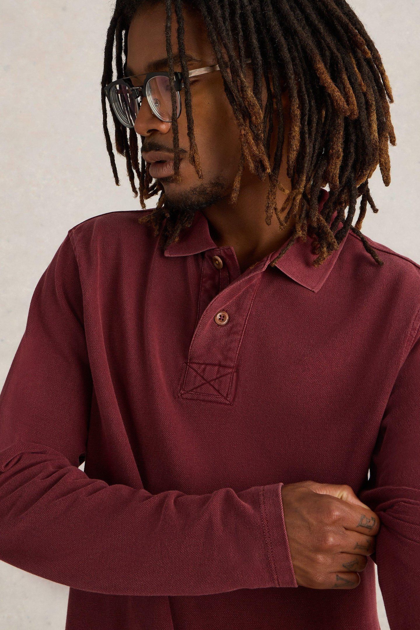 LS UTILITY POLO DARK PLUM 5