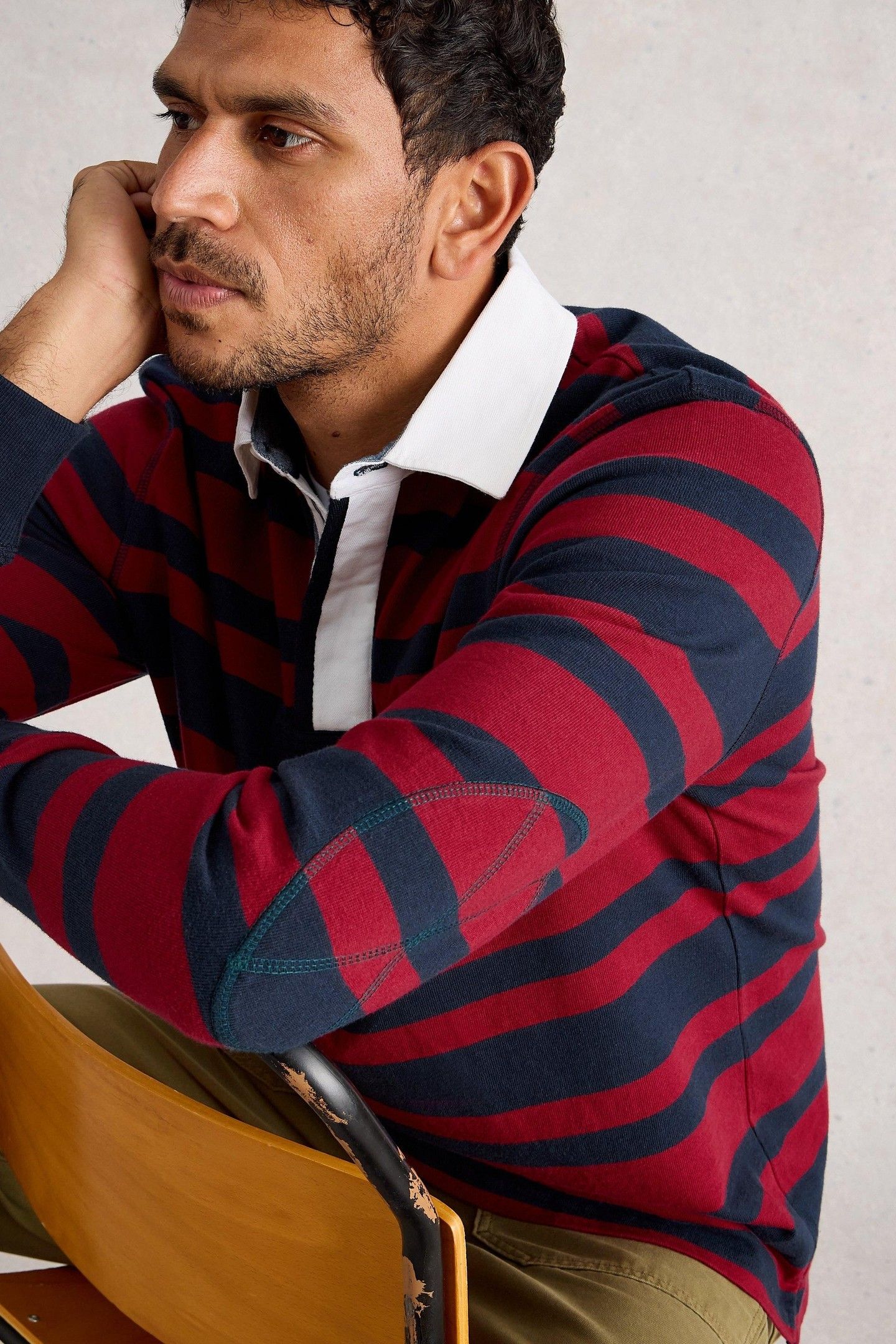 RUGBY SWEAT RED MULTI 6