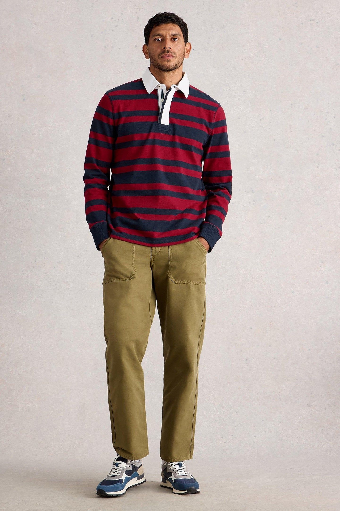 RUGBY SWEAT RED MULTI 2